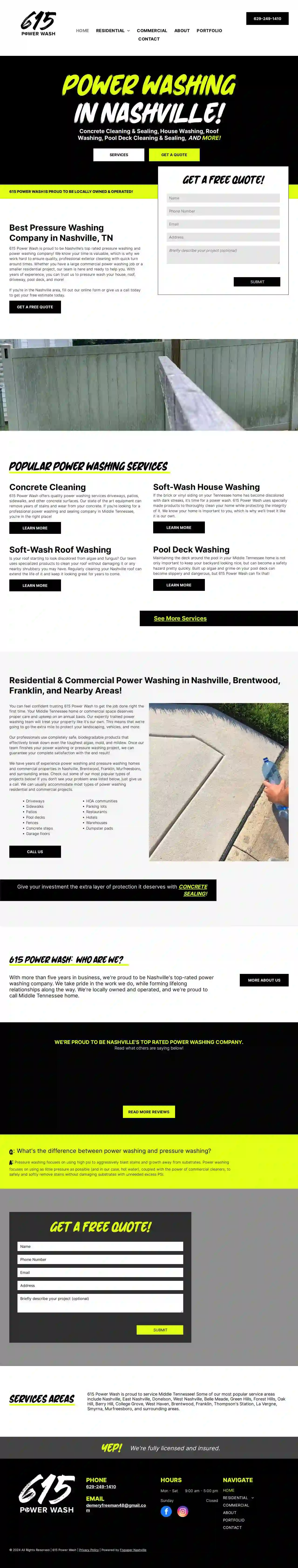 615 Power Wash, LLC
