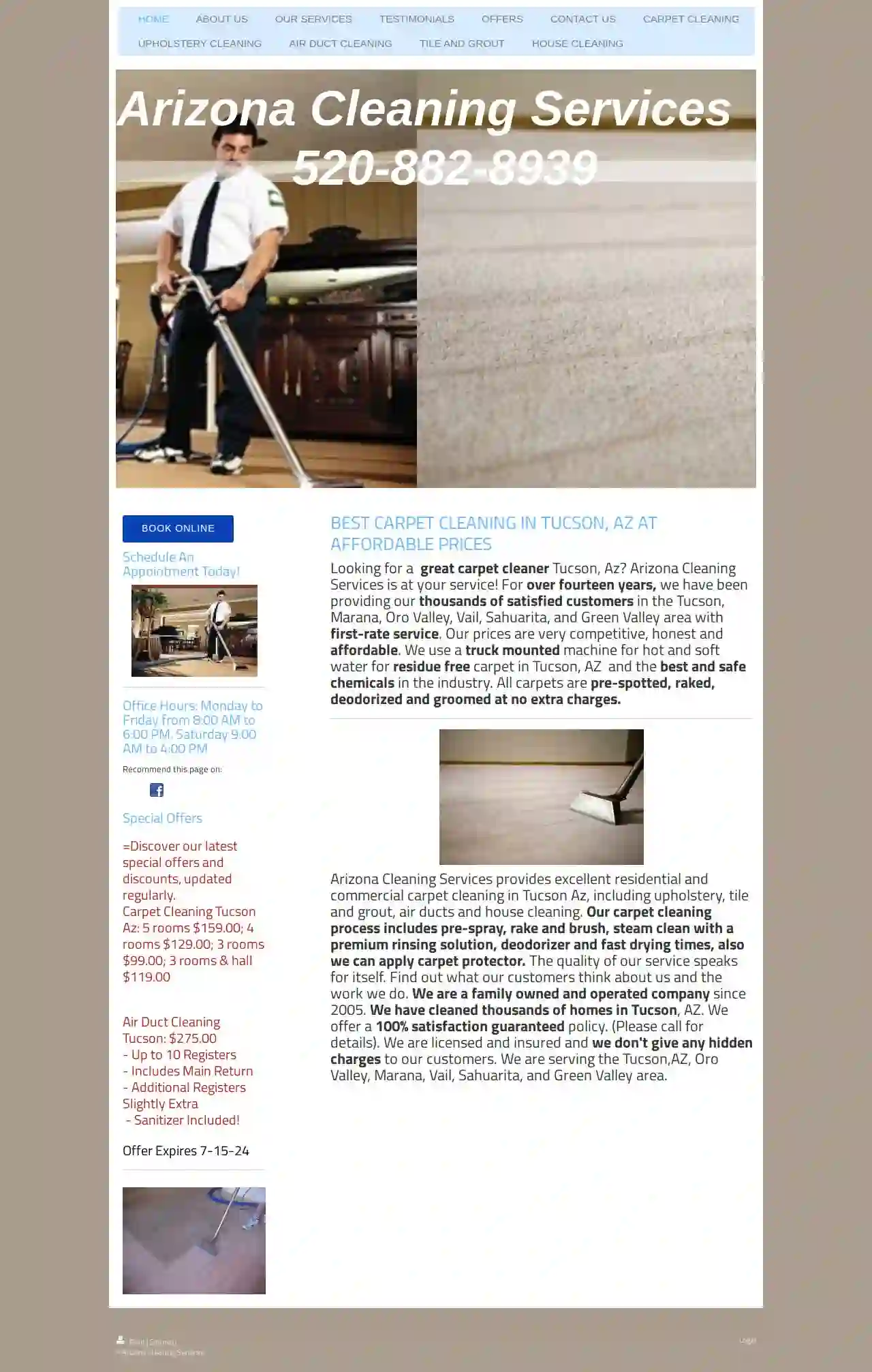 Arizona Cleaning Services