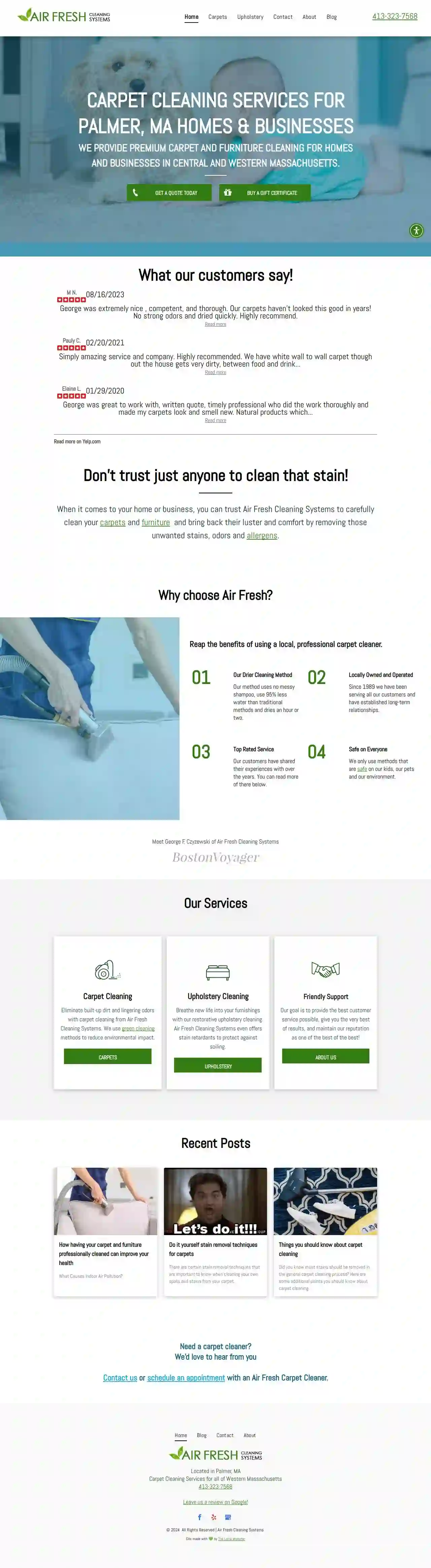 Air Fresh Cleaning Systems ✨