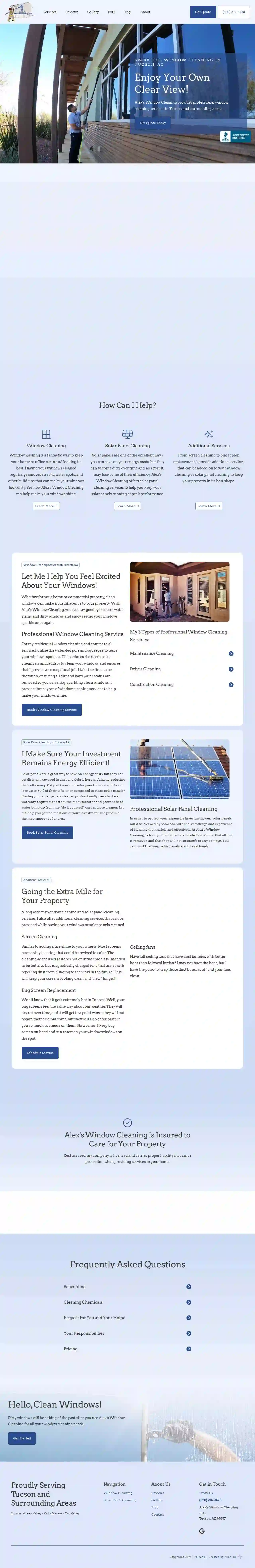 Alex's Window Cleaning LLC