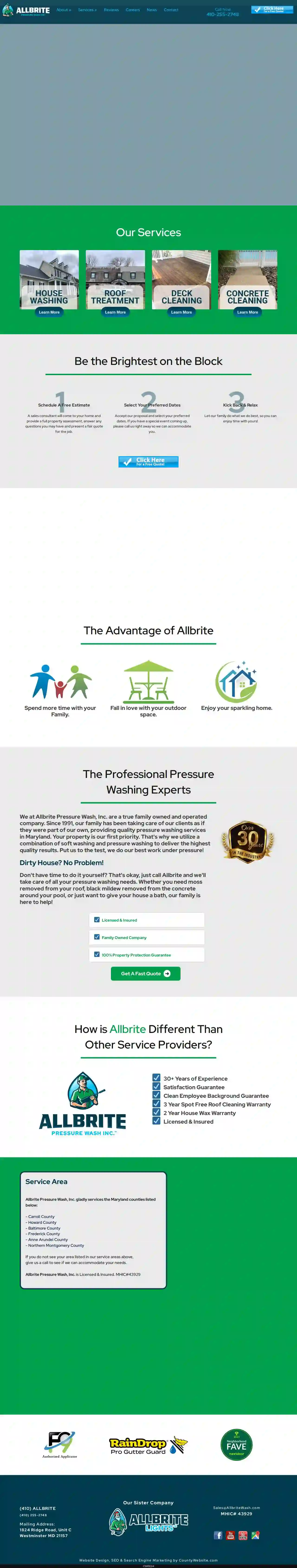 Allbrite Pressure Wash Inc