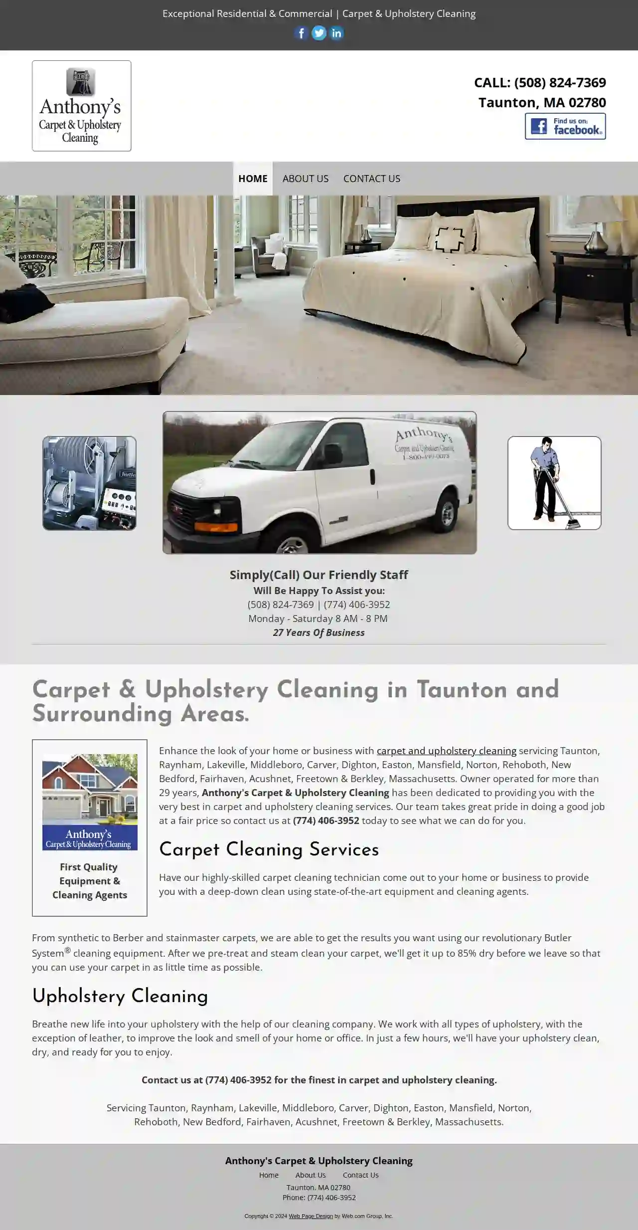 Anthony's Carpet & Upholstery Cleaning