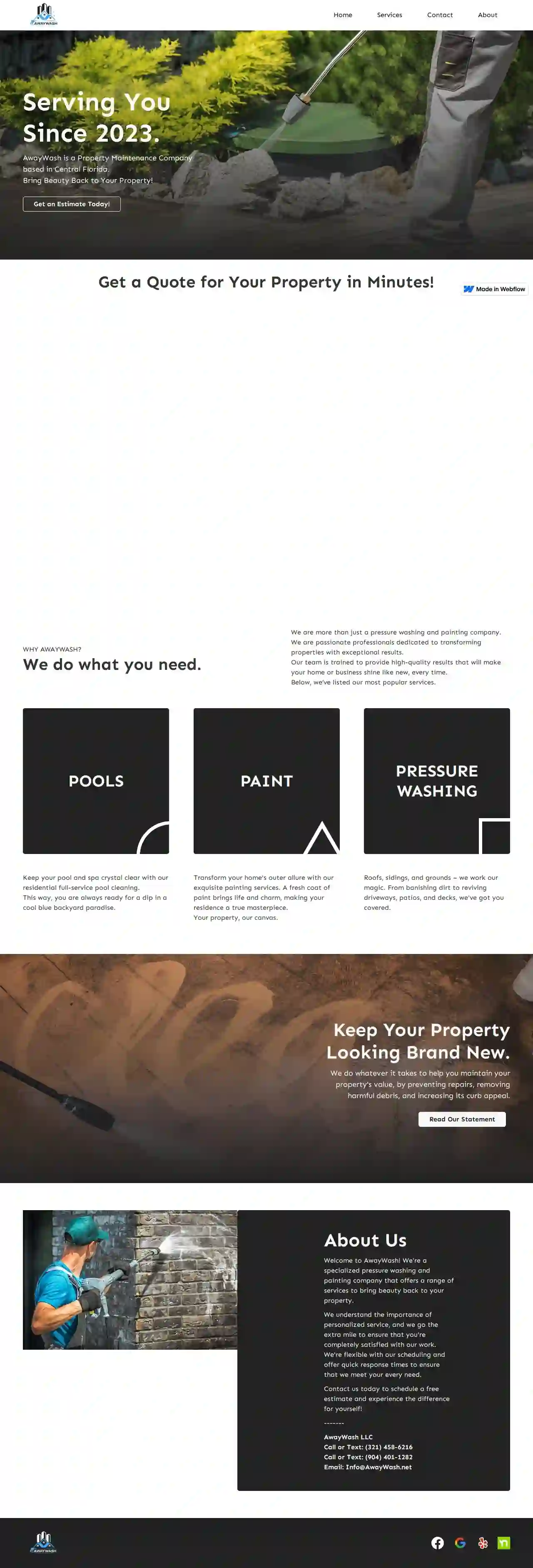 AwayWash Property Maintenance