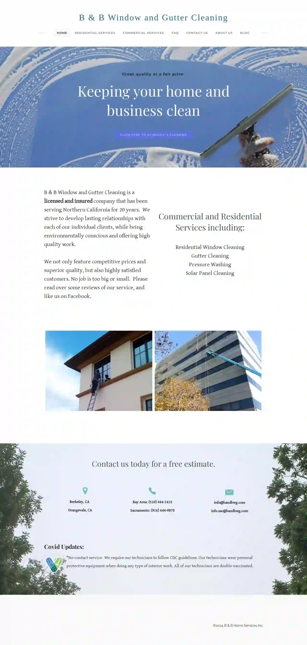 B & B Window and Gutter Cleaning