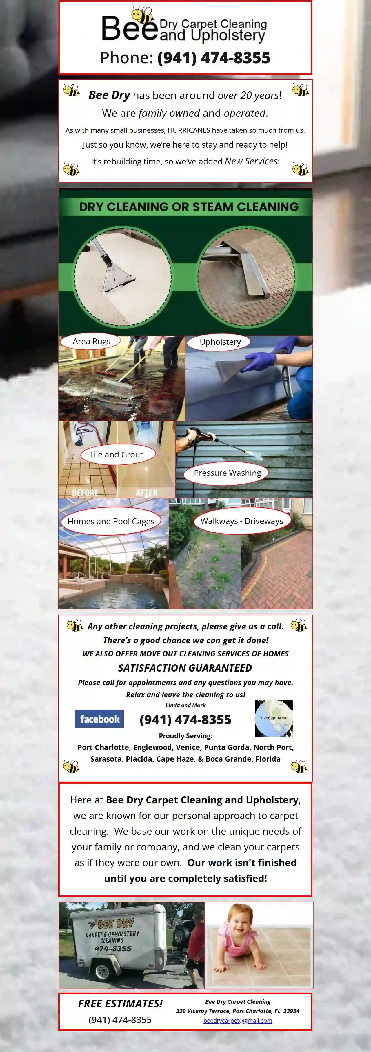 Bee Dry Carpet Cleaning