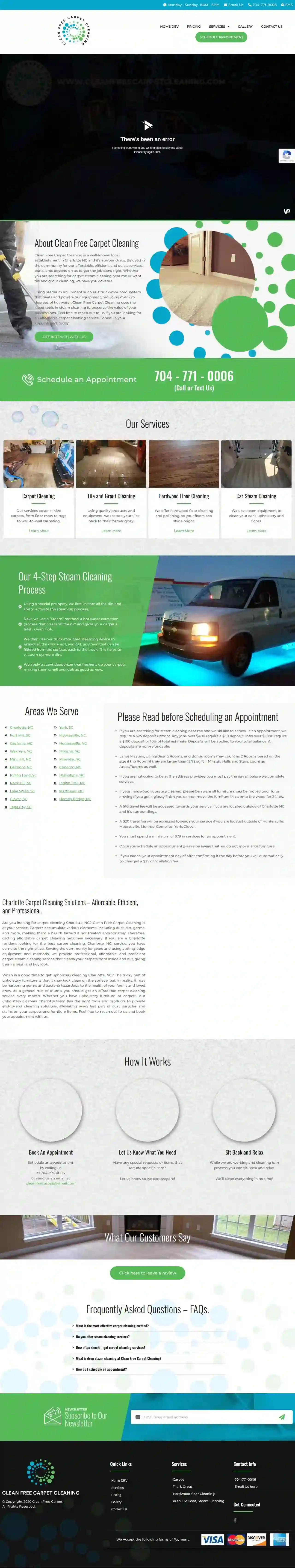 Clean Free Carpet Cleaning