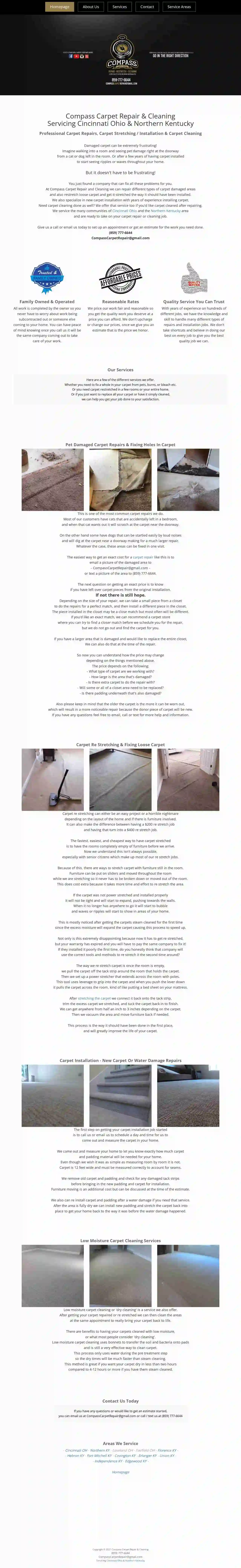 Compass Carpet Repair & Cleaning