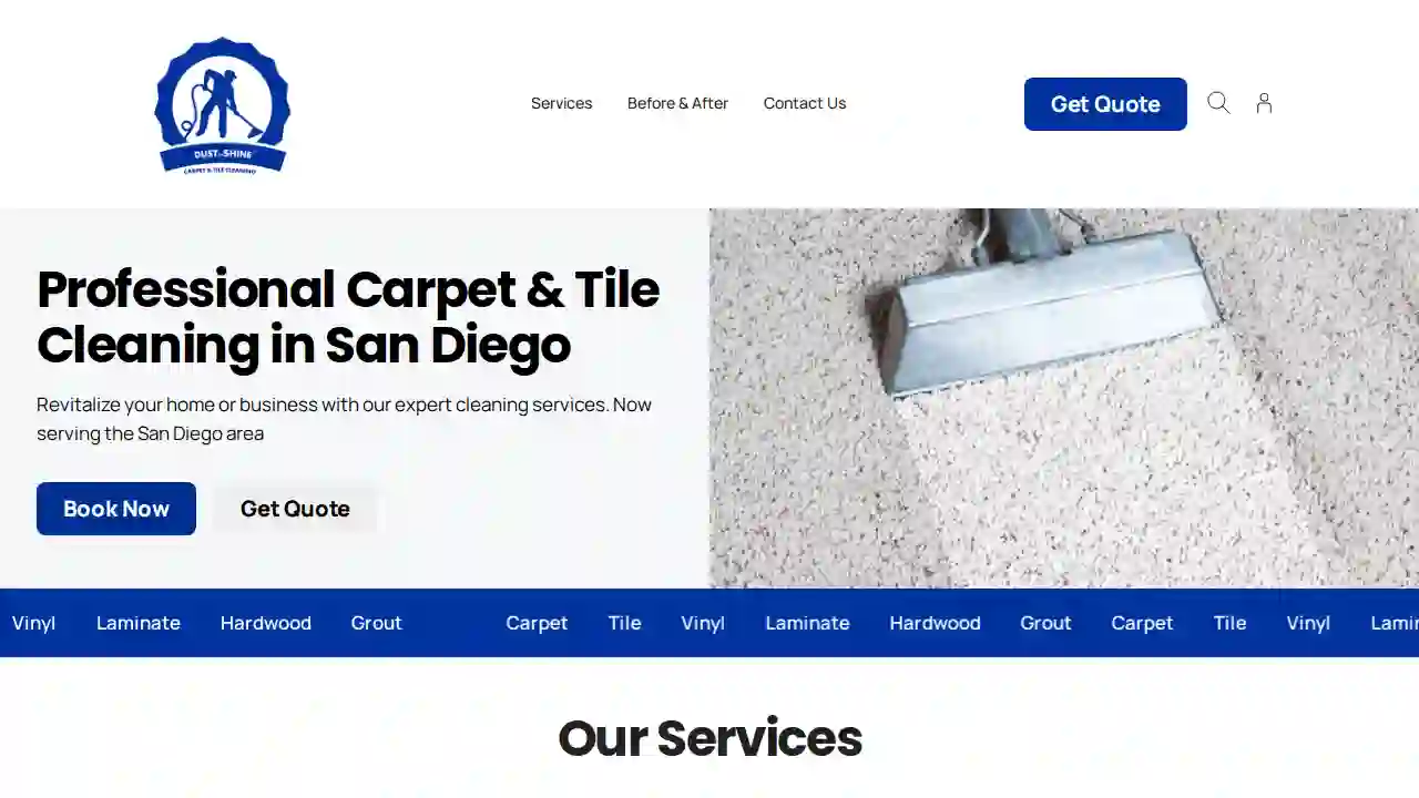 Dust To Shine Carpet Cleaning