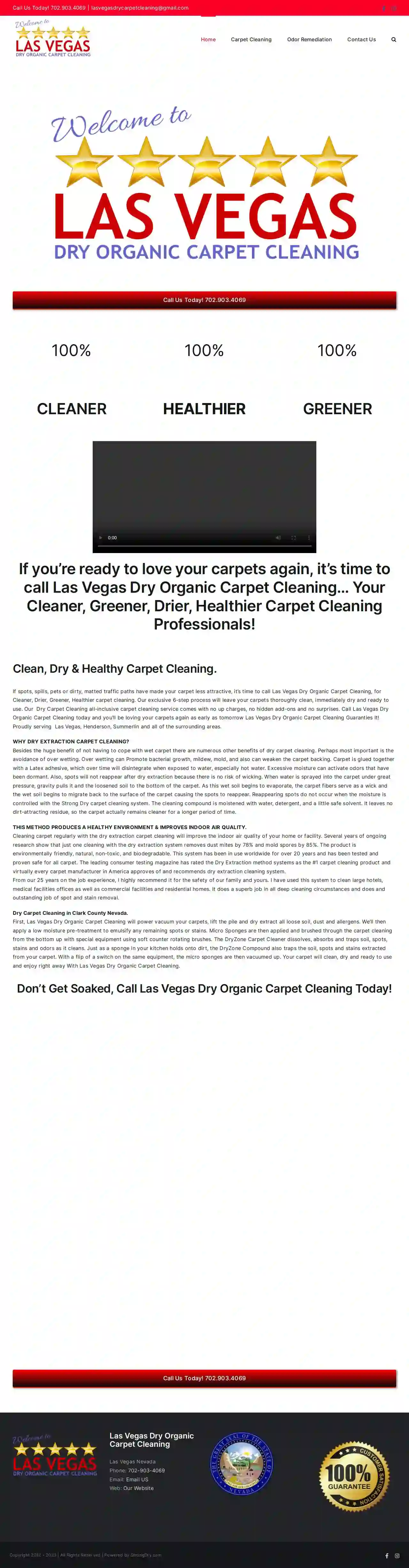 Las Vegas Dry Carpet Cleaning