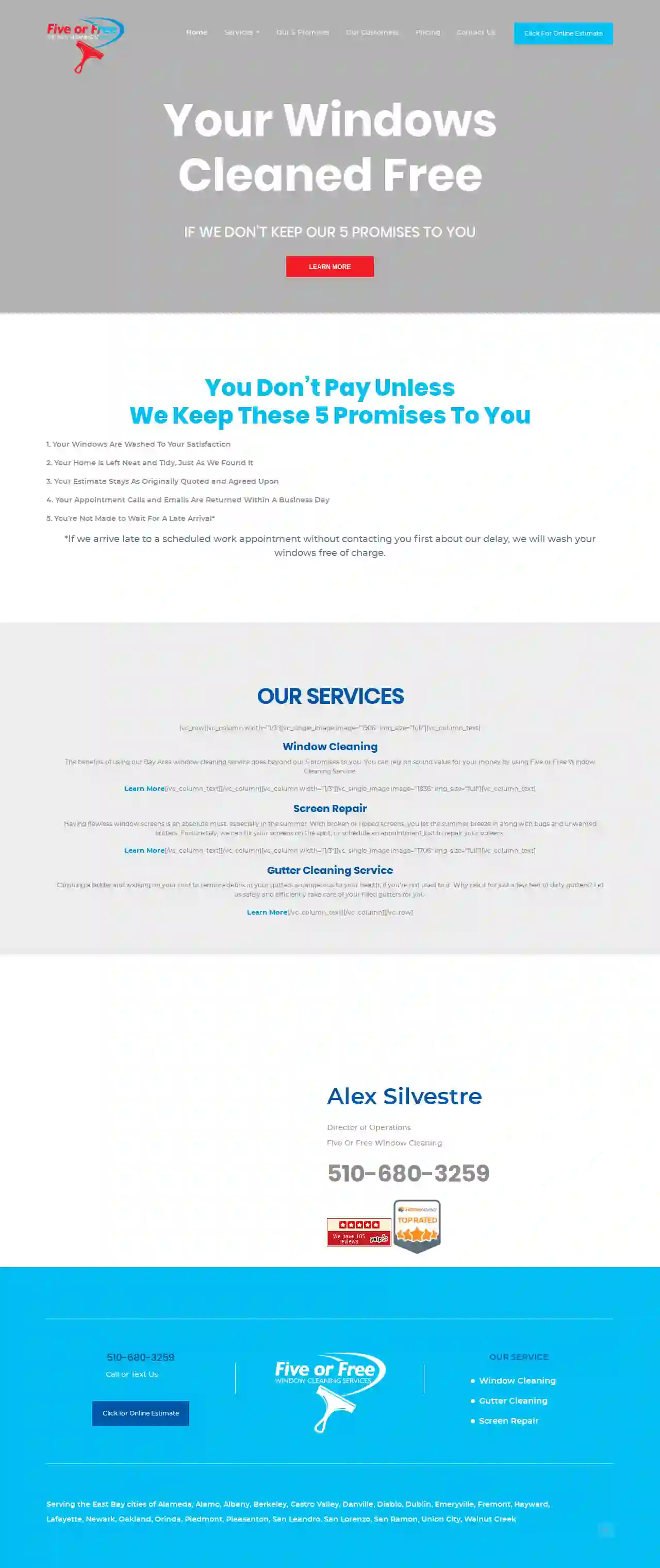 Five or Free Window Cleaning