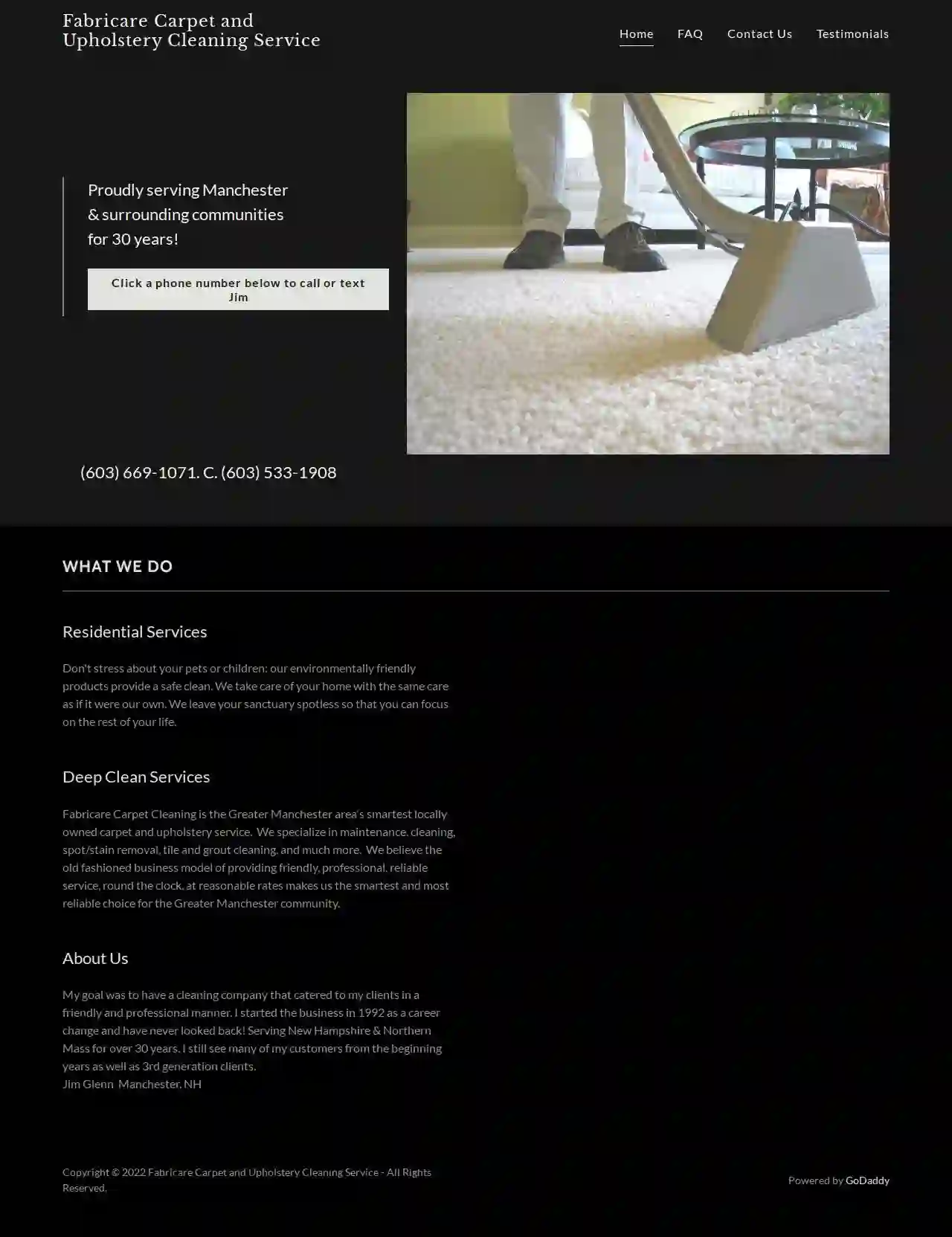 Fabricare Carpet And Upholstery Cleaning