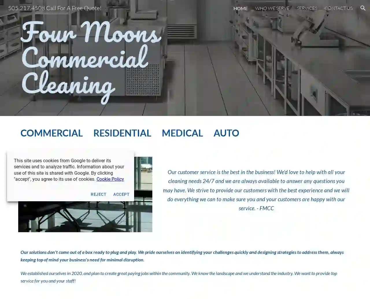 Four Moons Commercial Cleaning