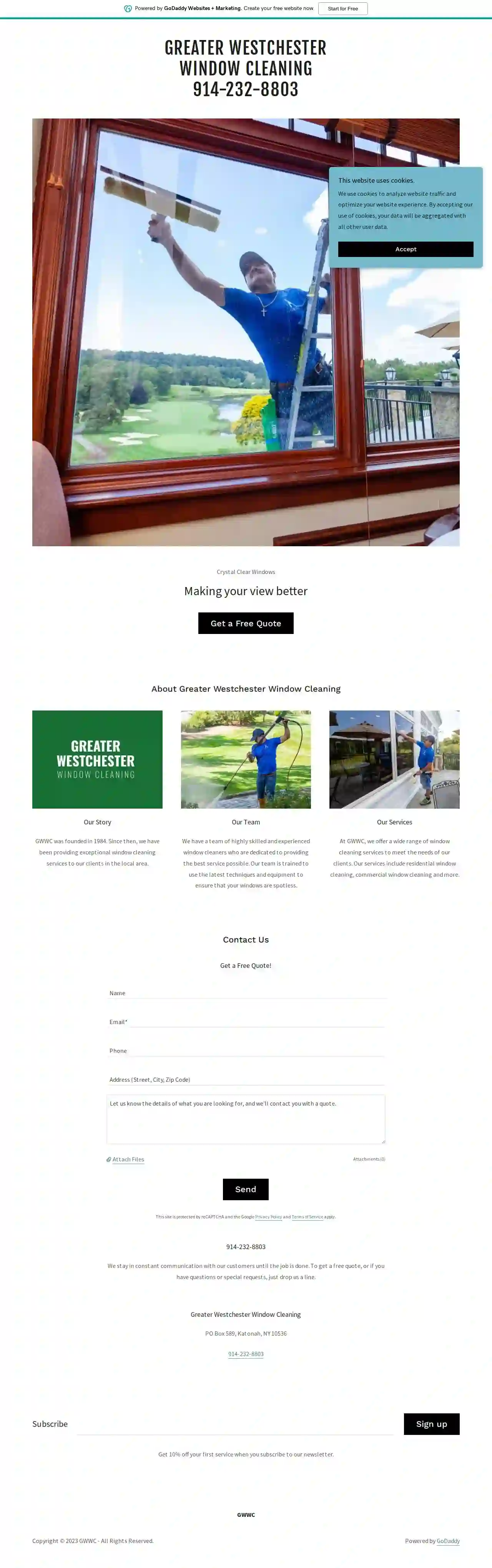 Greater Westchester Window Cleaning