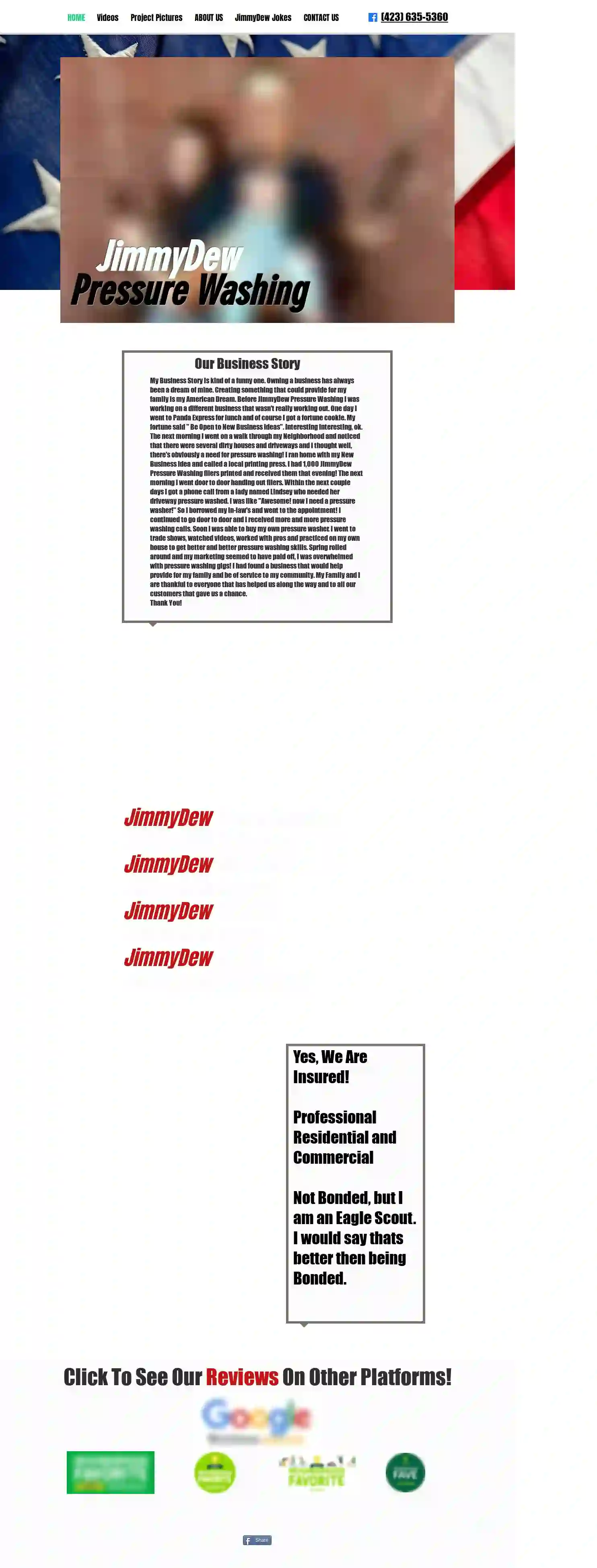 JimmyDew Pressure Washing
