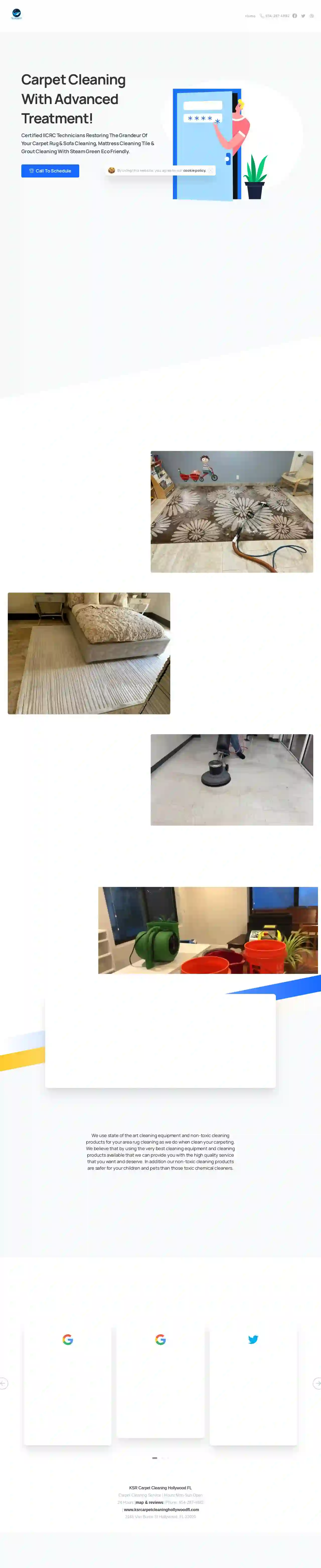 KSR Carpet Cleaning Hollywood FL