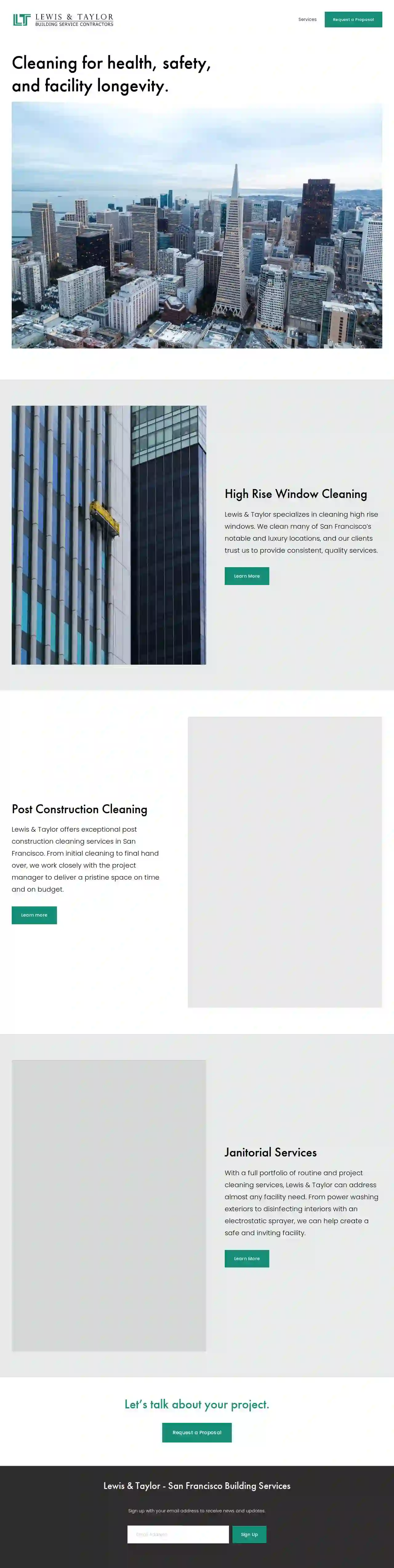 Lewis & Taylor Building Service Contractors