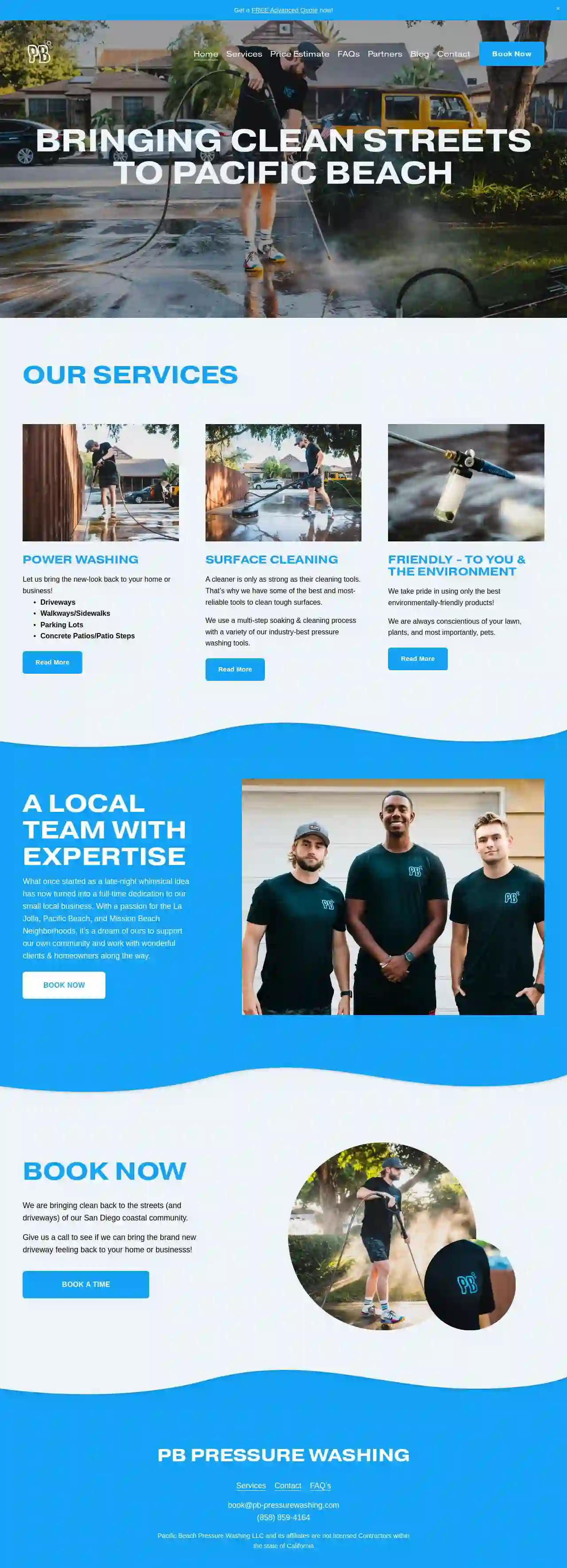 Pacific Beach Pressure Washing