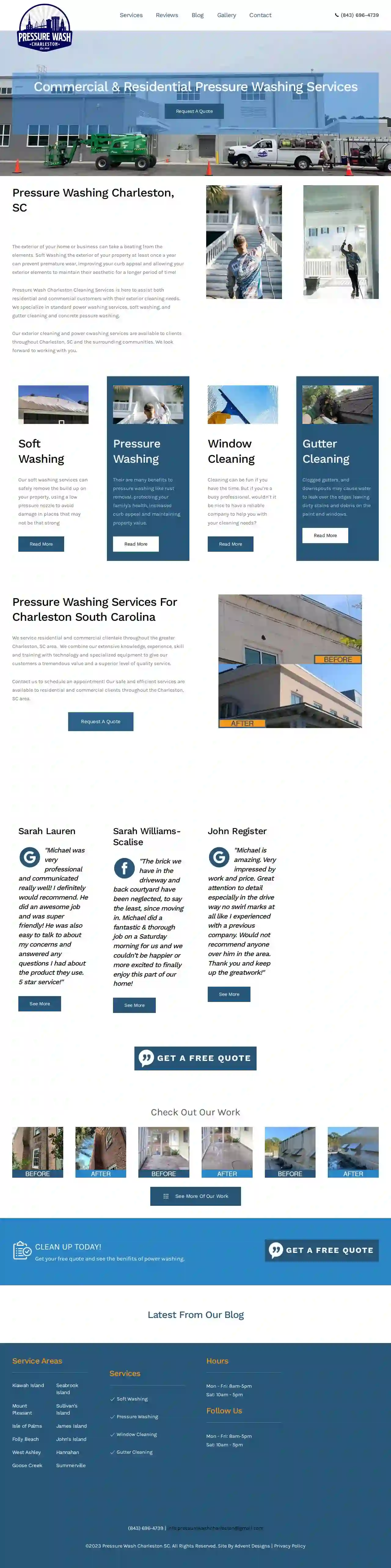 Pressure Wash Charleston