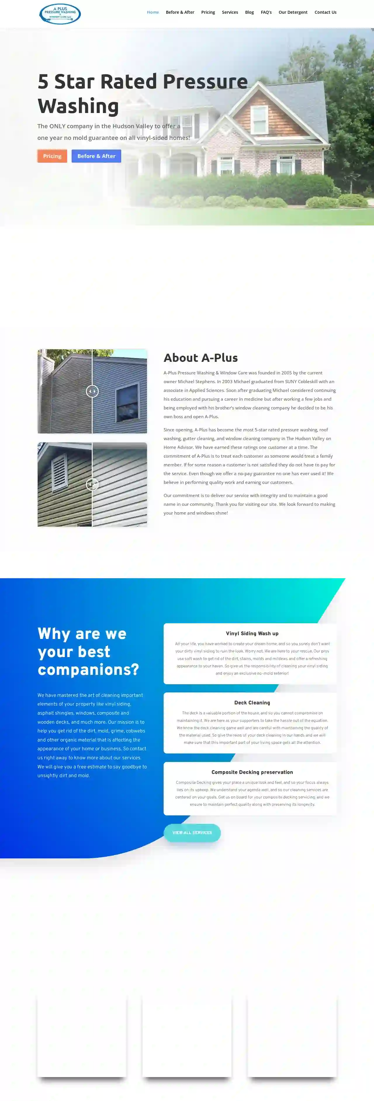 A Plus Pressure Washing & Window Care