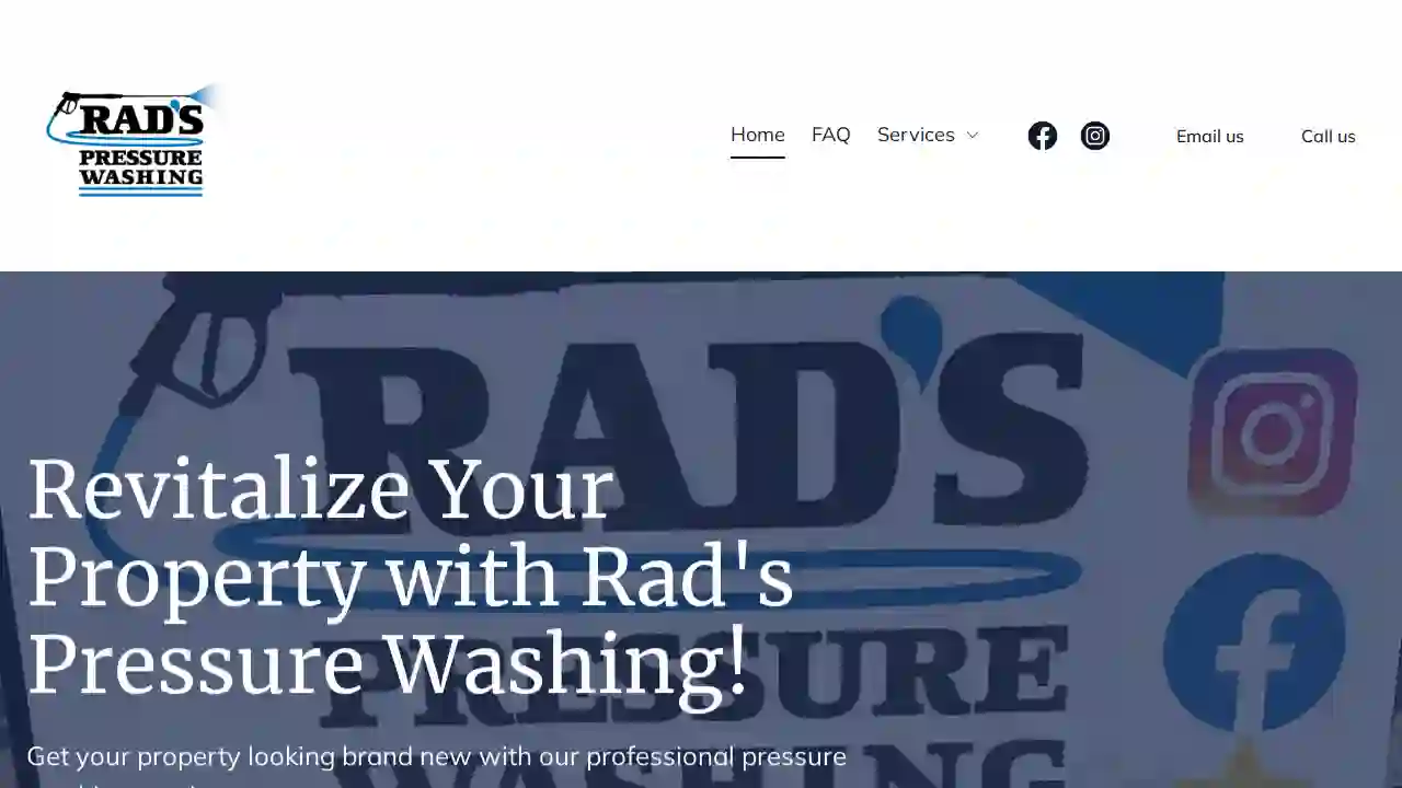 Rad’s Pressure Washing.