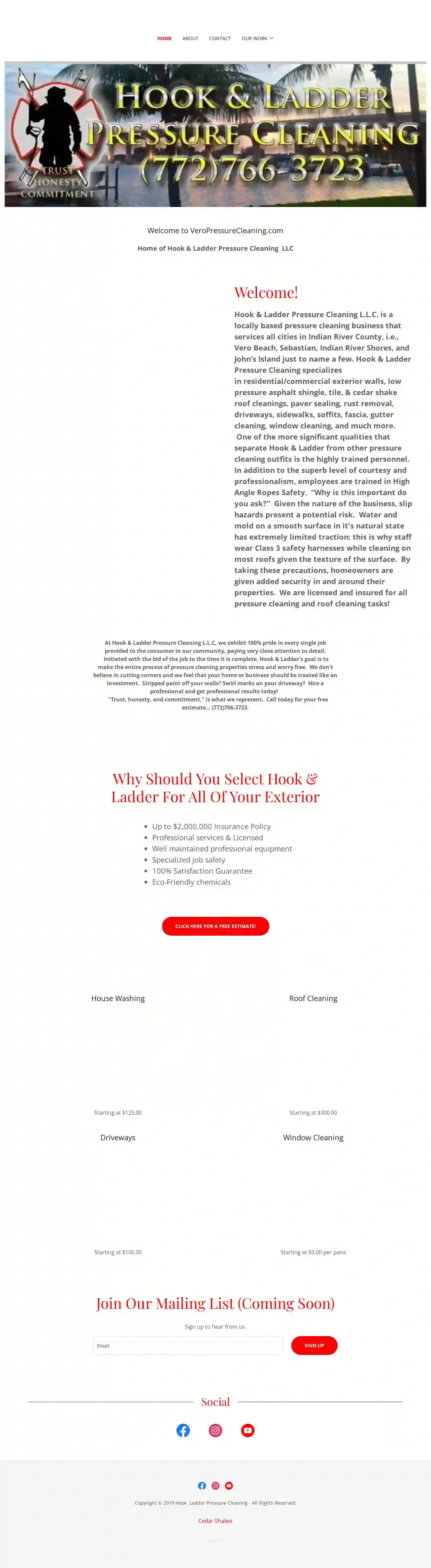 Hook & Ladder Pressure Cleaning LLC