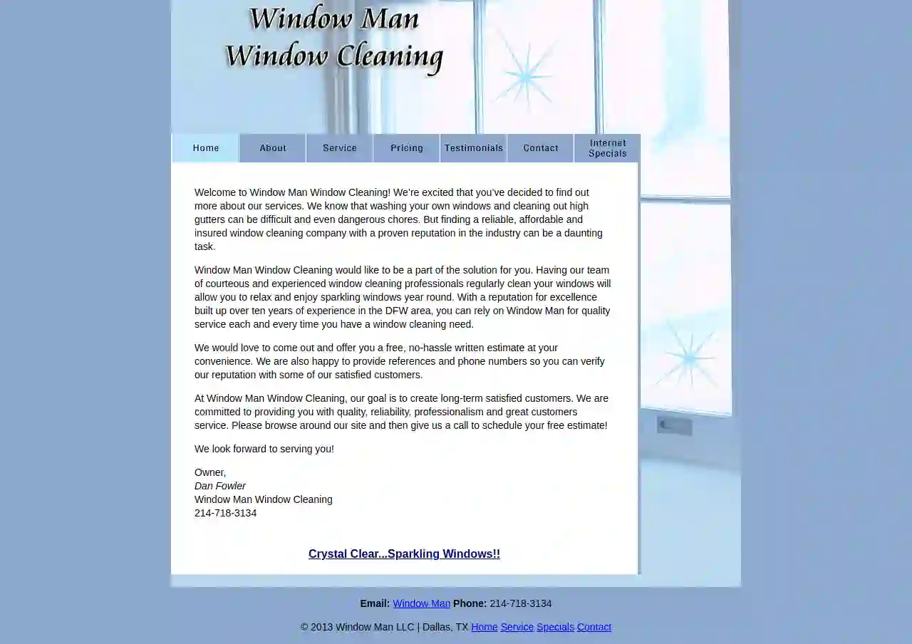 Window Man Window Cleaning