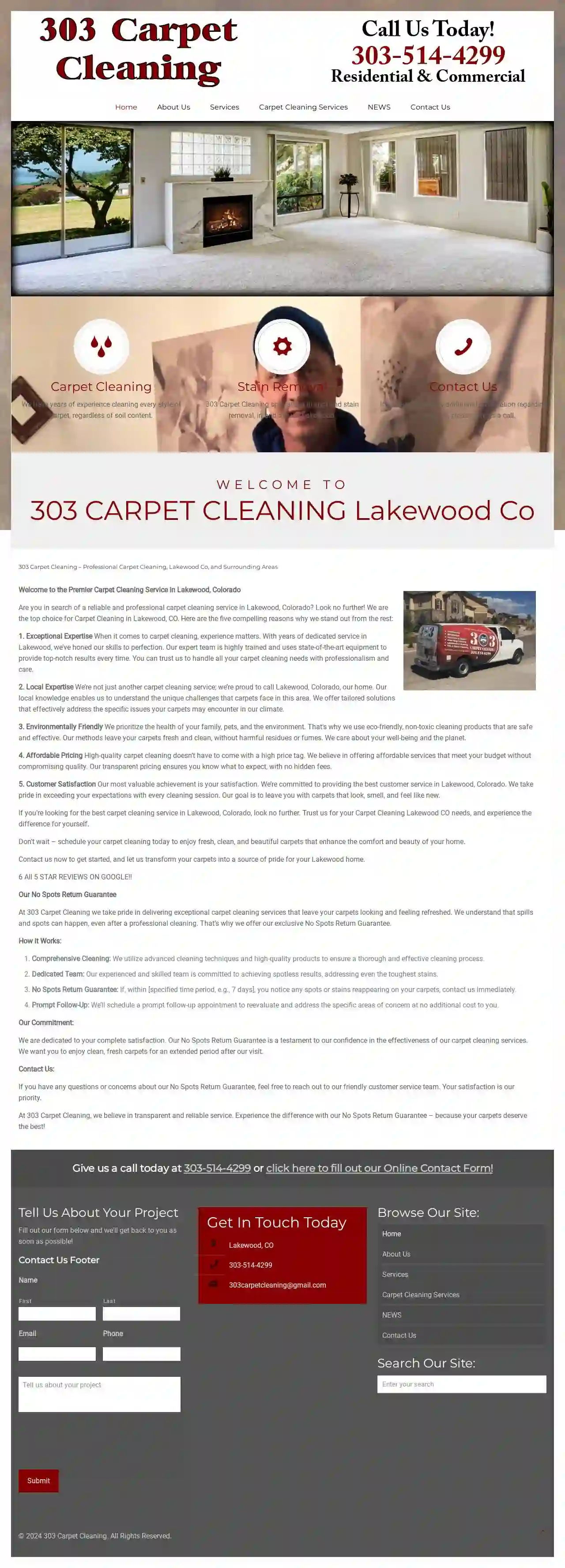 303 Carpet Cleaning