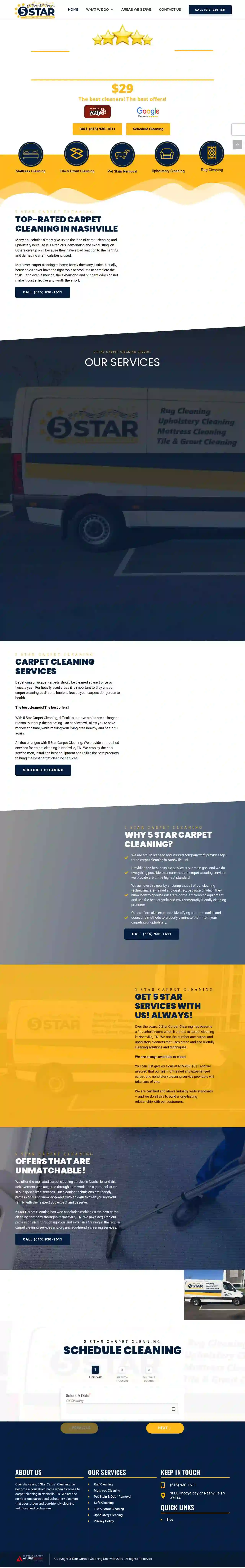 5 Star Carpet Cleaning Nashville