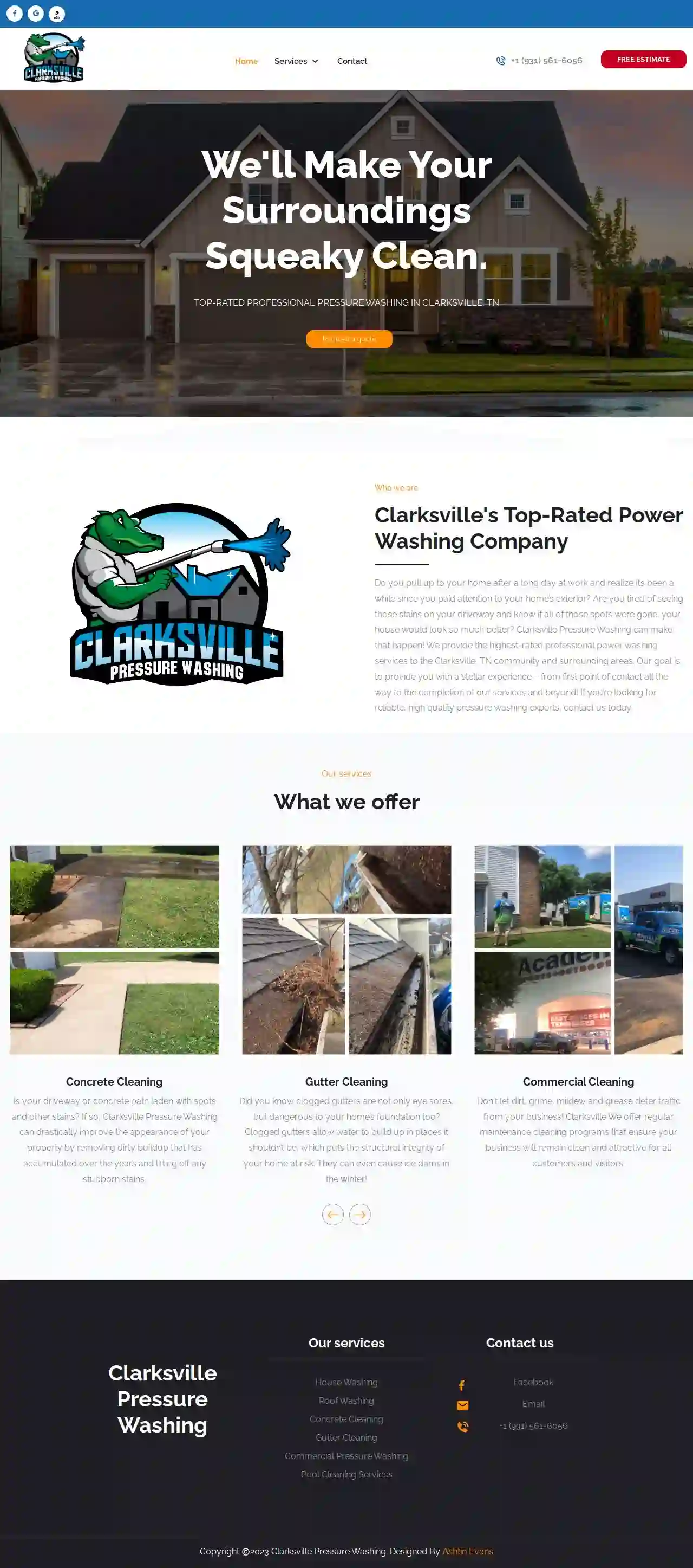 Clarksville Pressure Washing