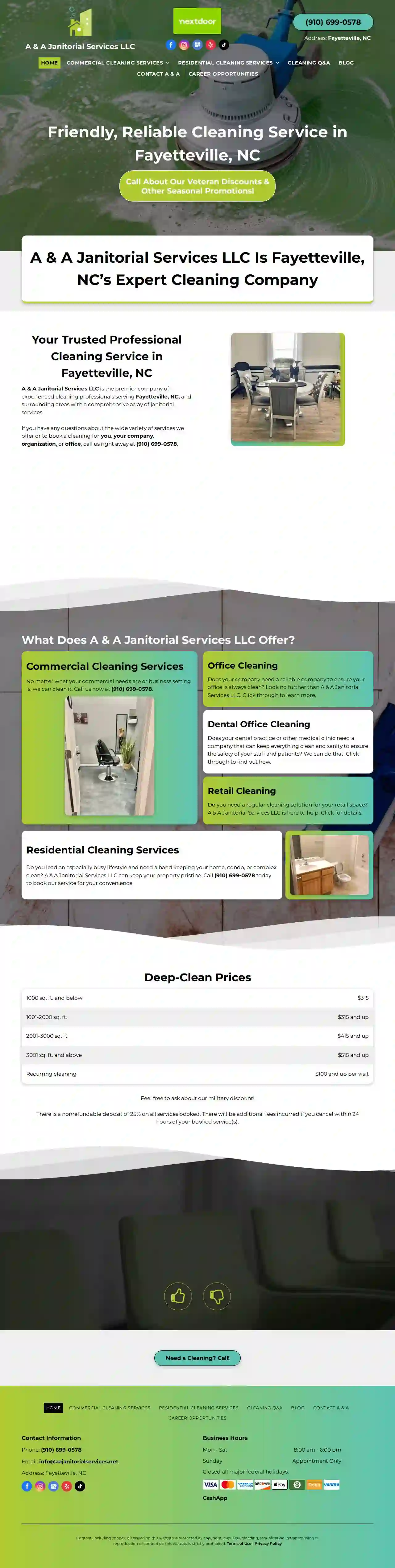 A & A Janitorial Services