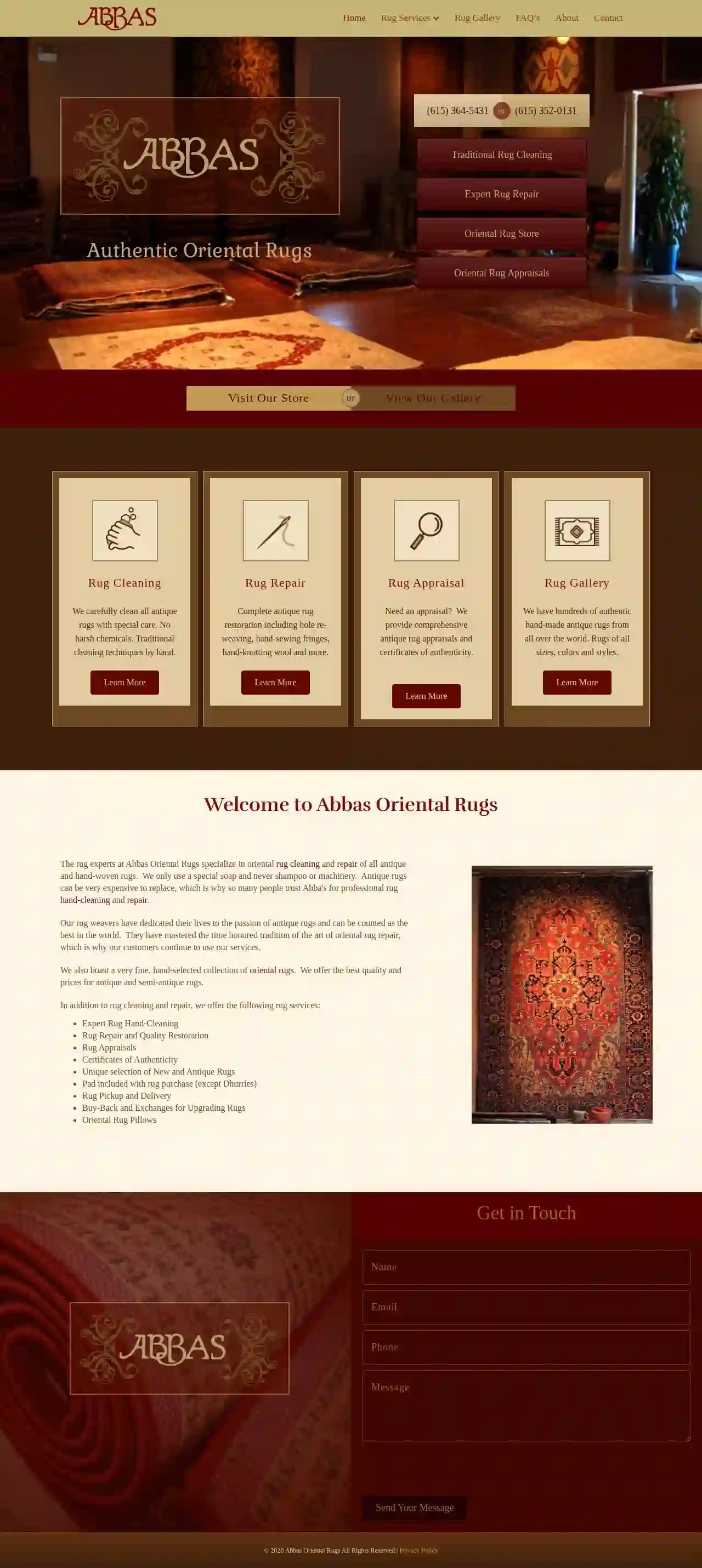 Abbas Oriental Rugs