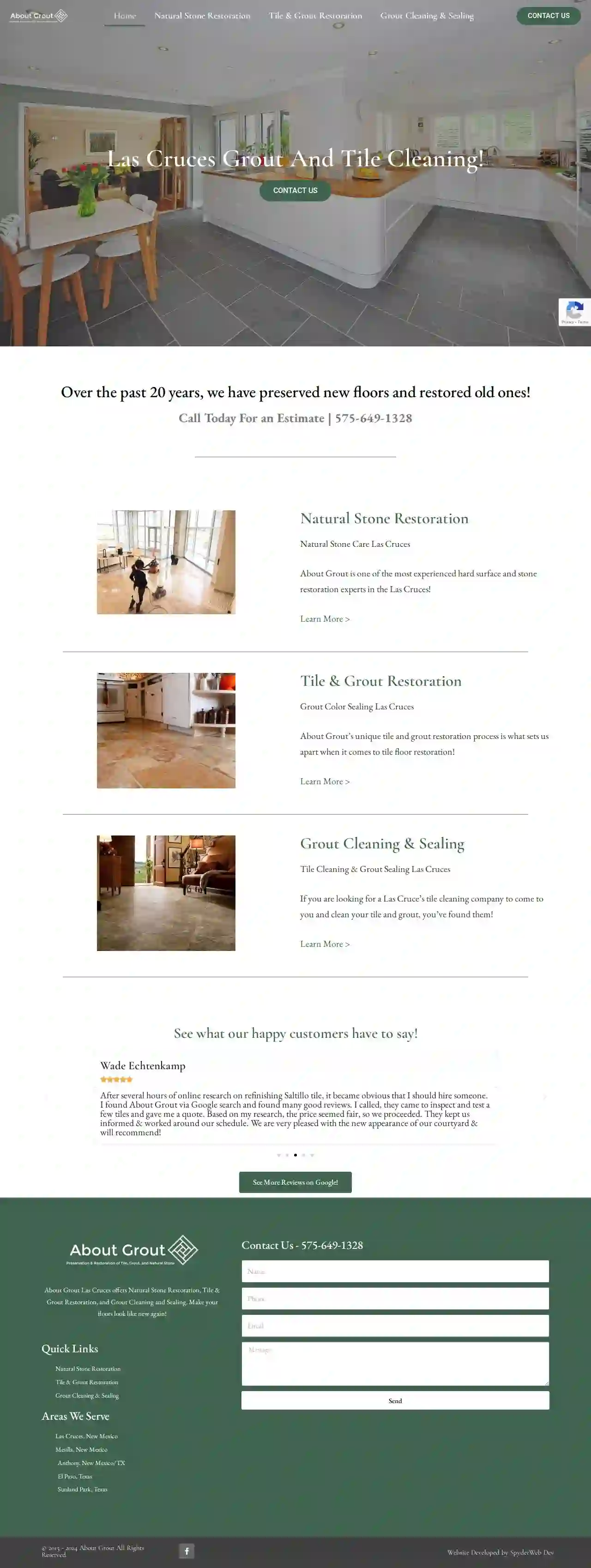 About Grout Las Cruces Tile Cleaning