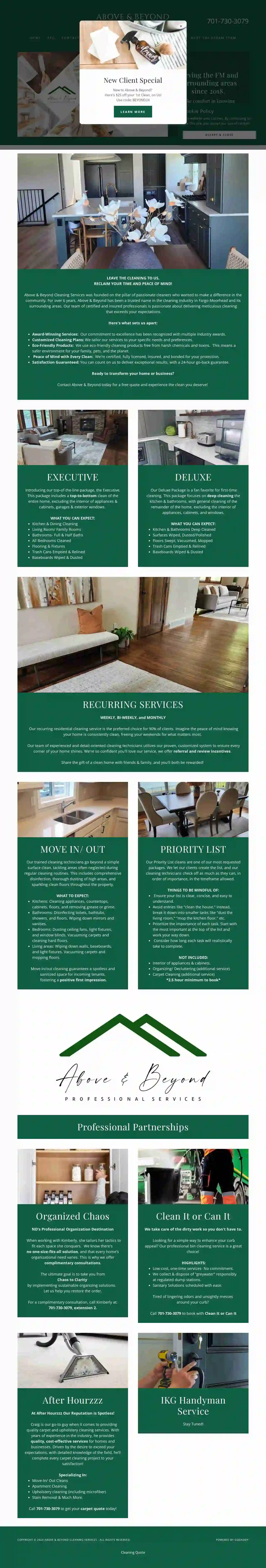 Above & Beyond Cleaning Services