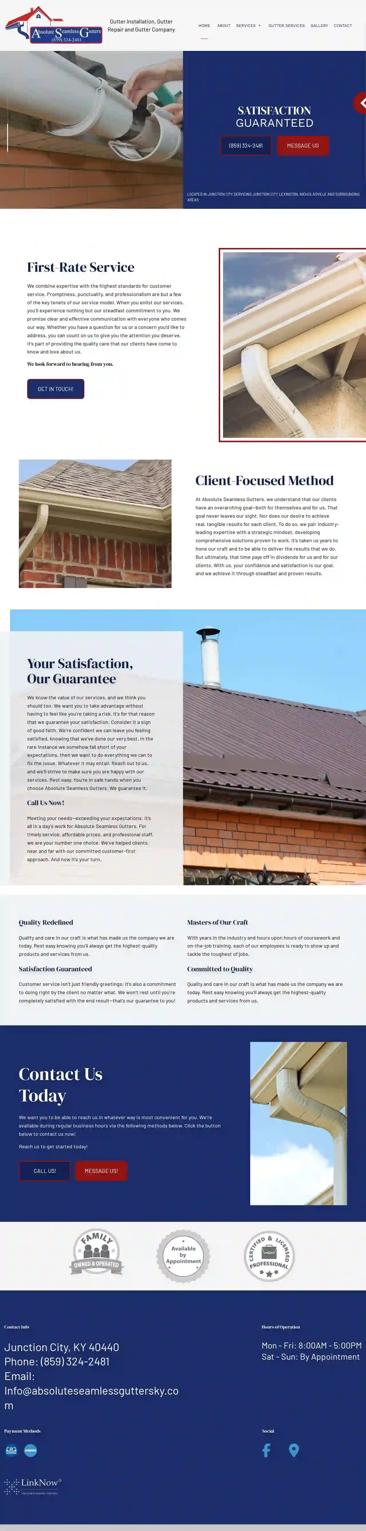 Absolute Seamless Gutters