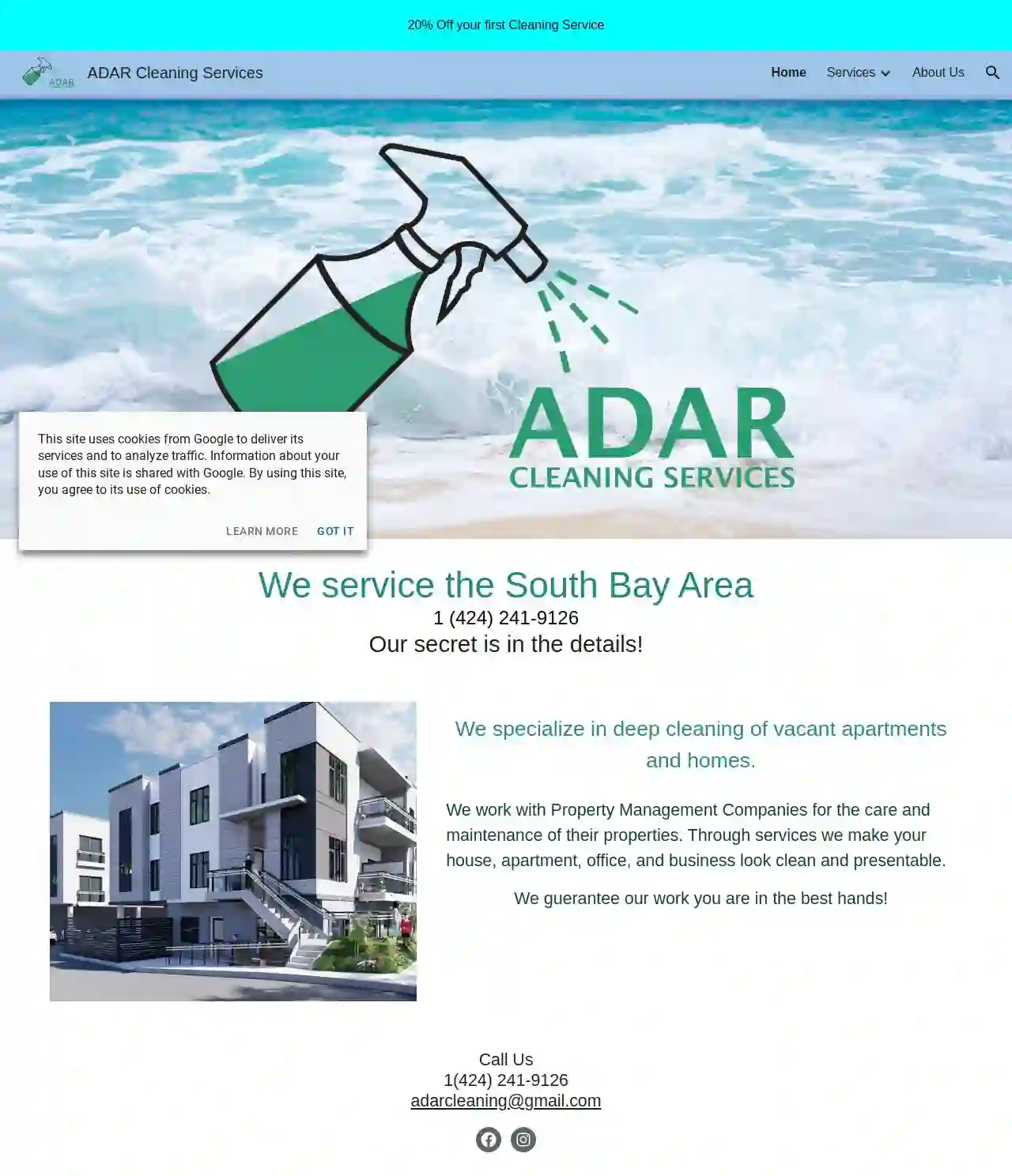 ADAR cleaning services