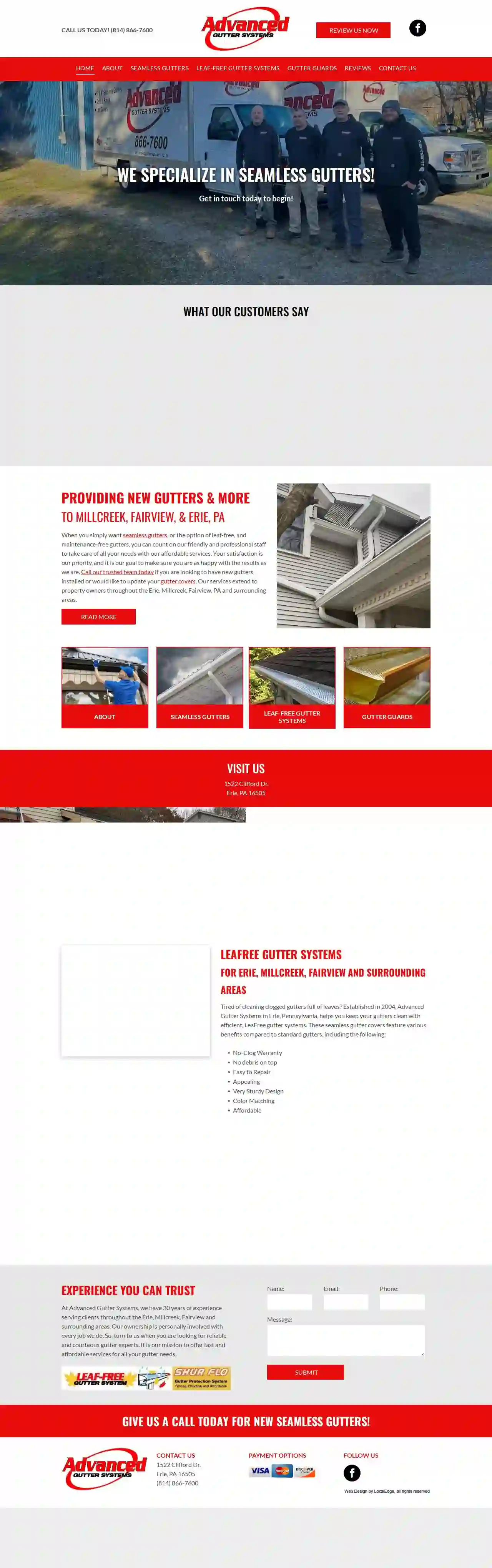 Advanced Gutter Systems