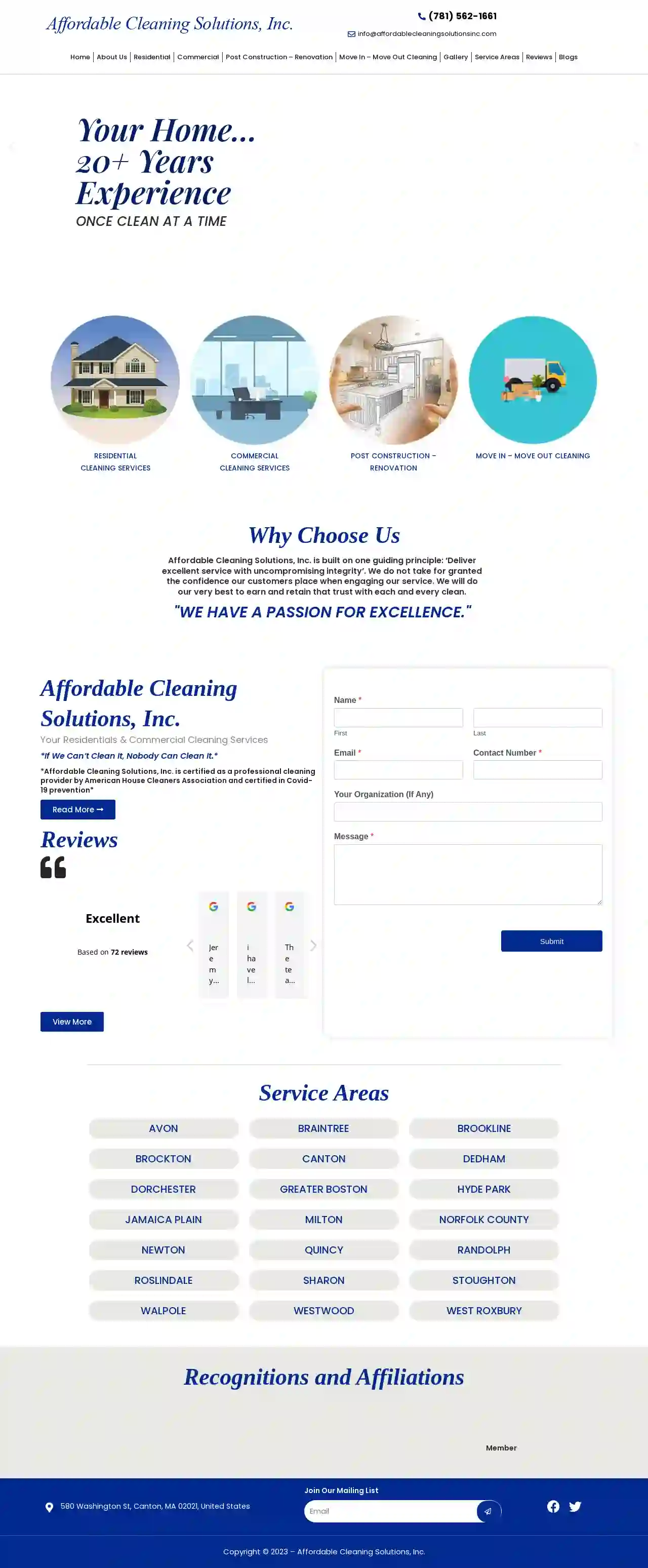 Affordable Cleaning Solutions, Inc.