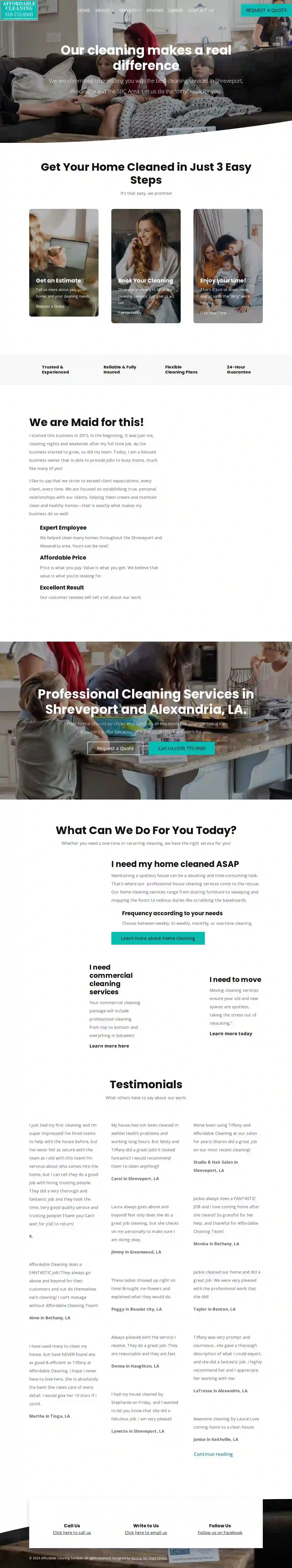 Affordable Cleaning Team LLC