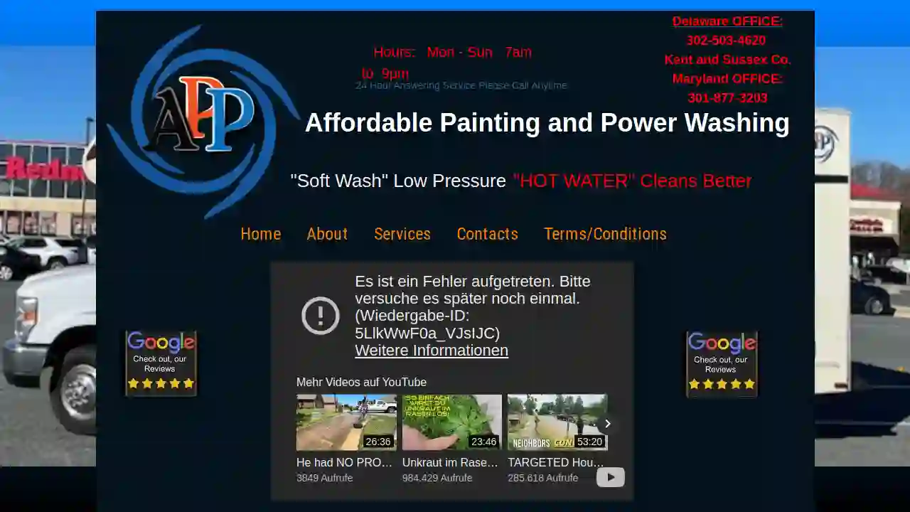 Affordable Painting and Power Washing DE