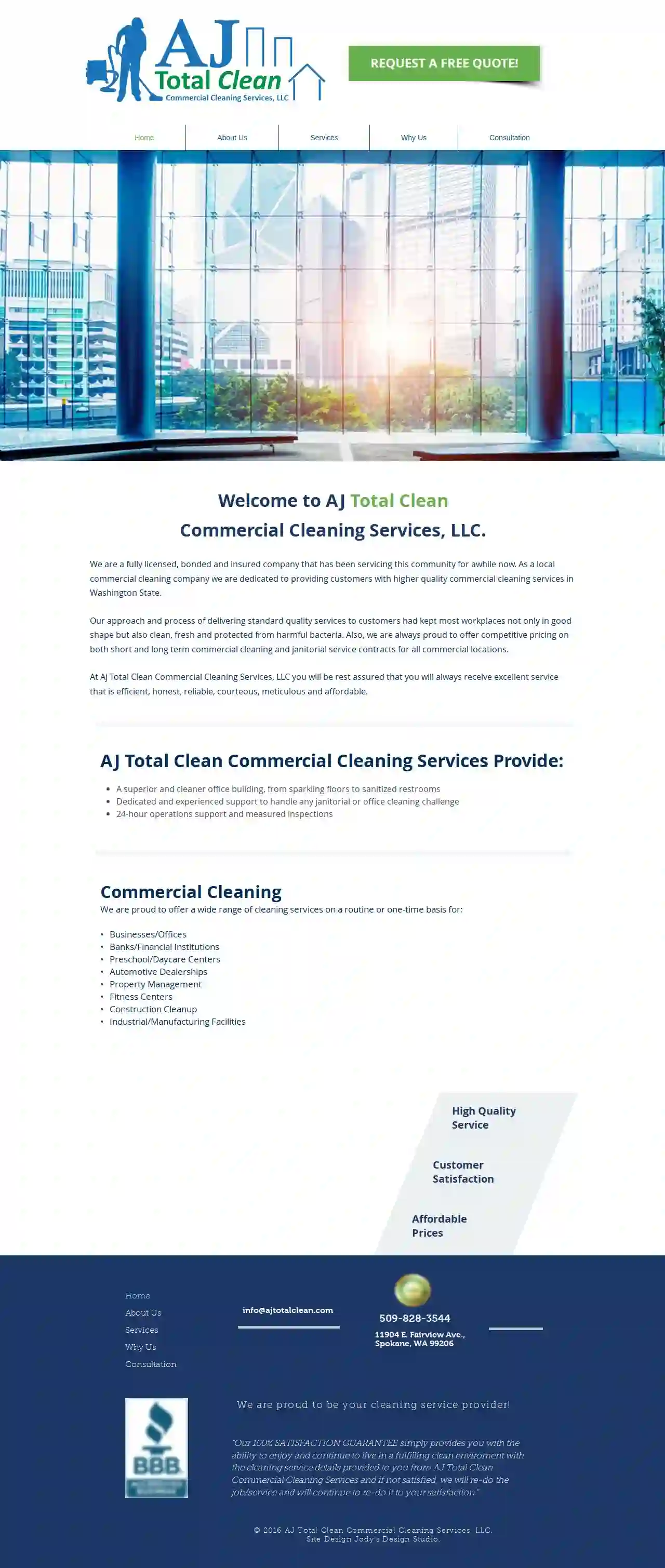 AJ Total Clean Commercial Cleaning Services, LLC