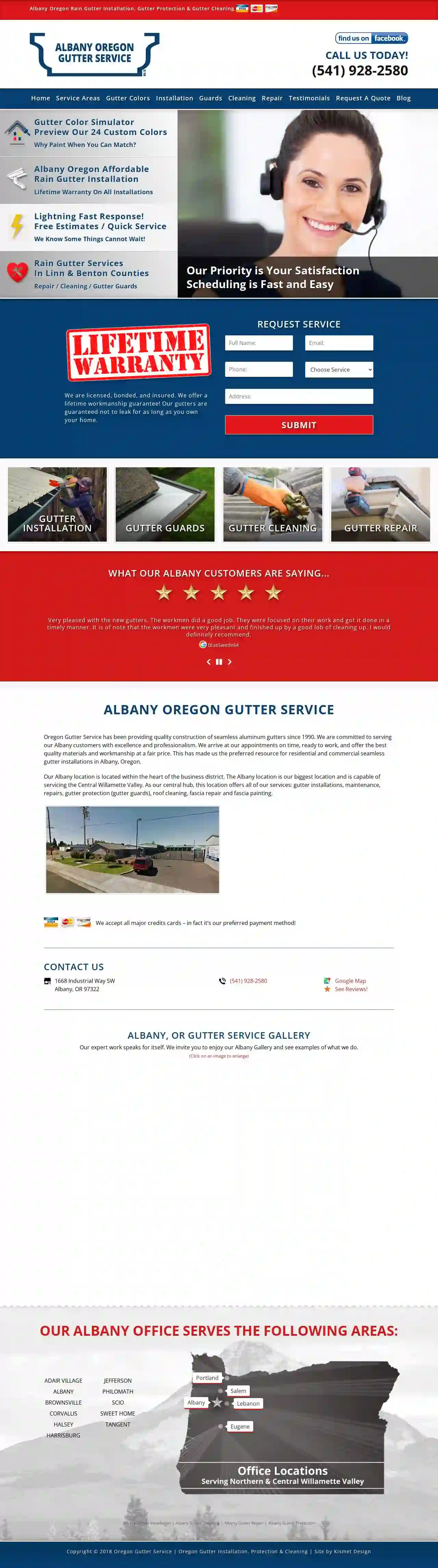 Albany Oregon Gutter Service