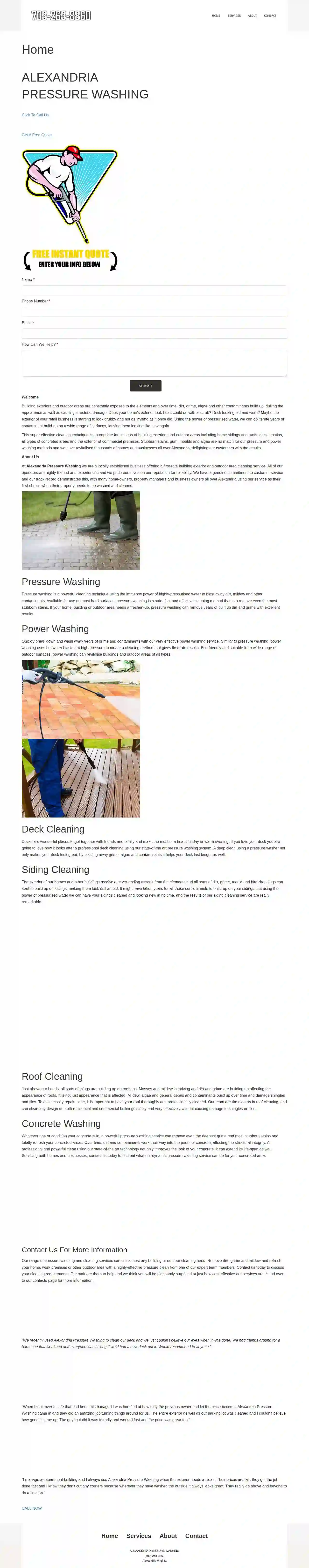 Alexandria Pressure Washing