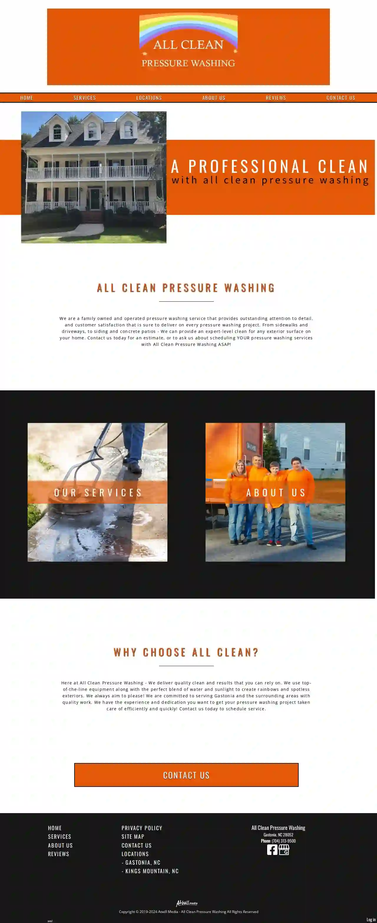 All Clean Pressure Washing