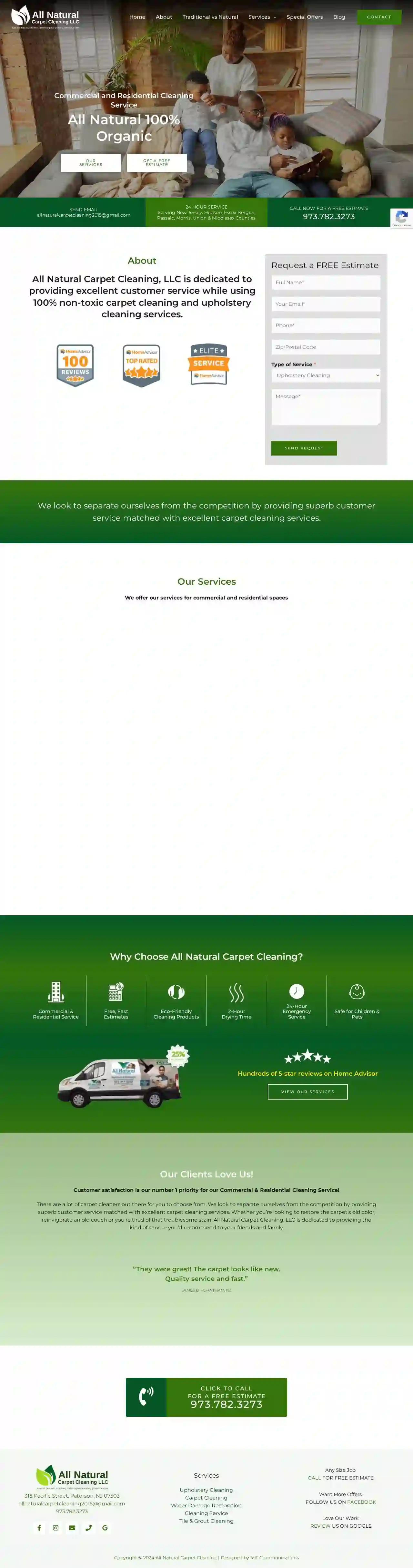 All Natural Carpet Cleaning LLC