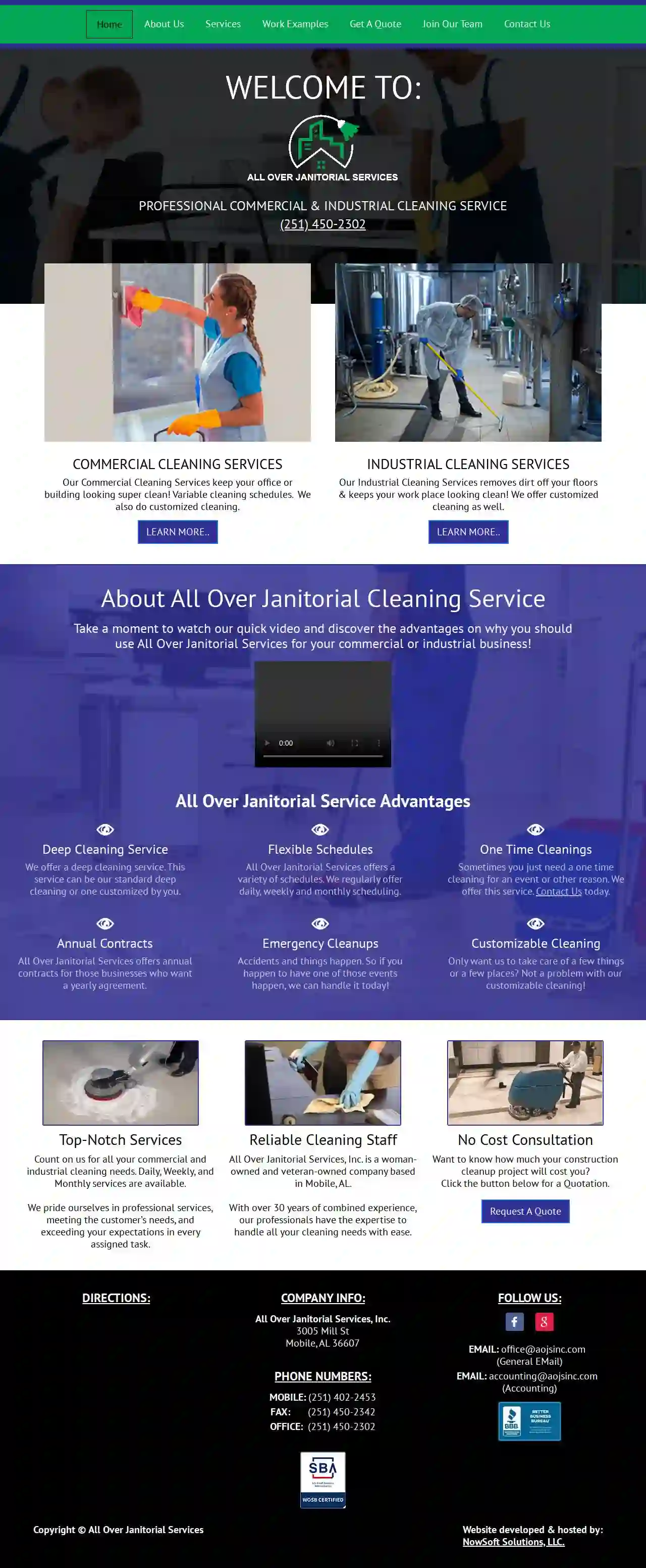 All Over Janitorial Services Inc.