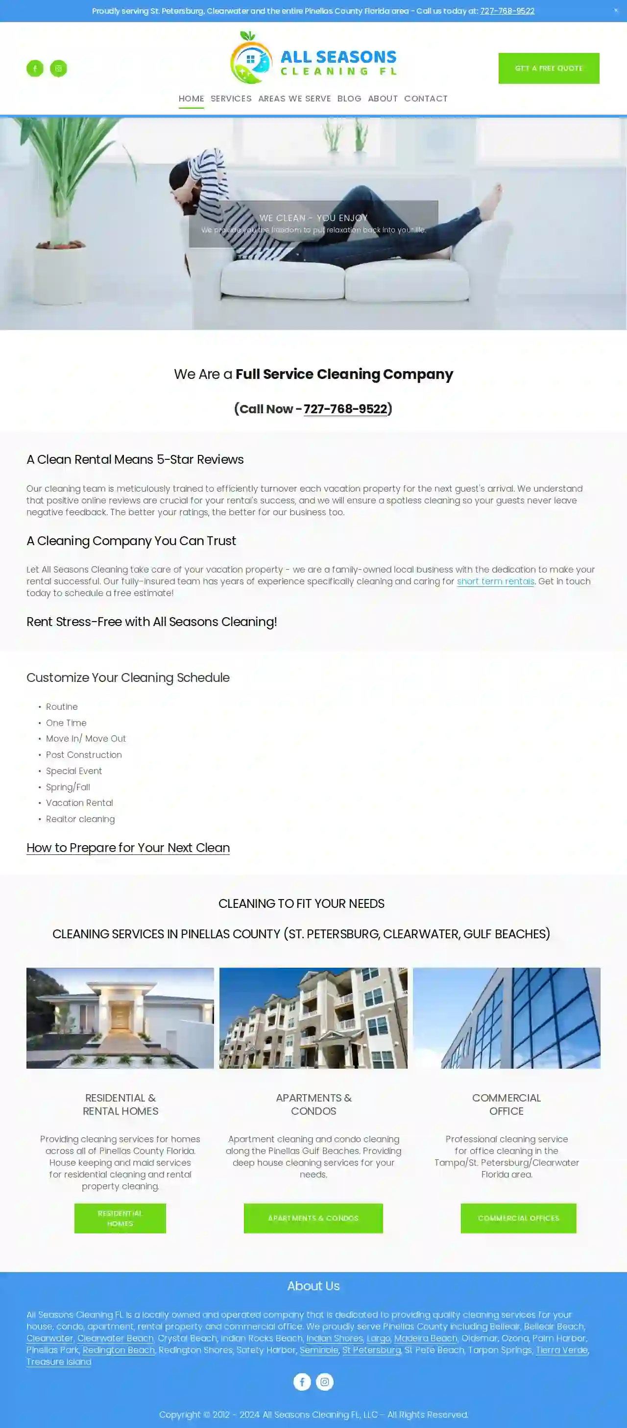 All Seasons Cleaning FL, LLC