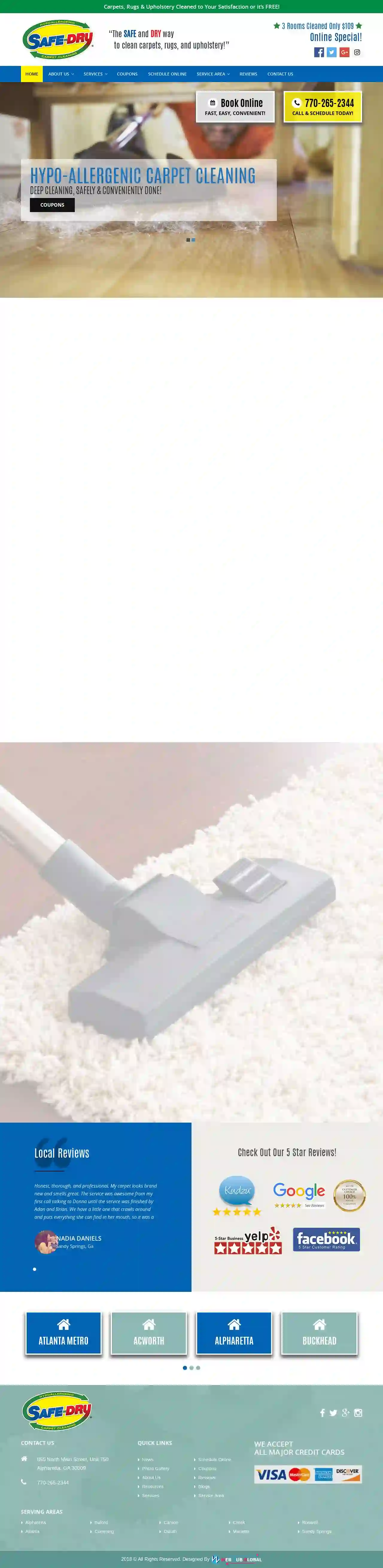 Safe-Dry Carpet Cleaning of Alpharetta