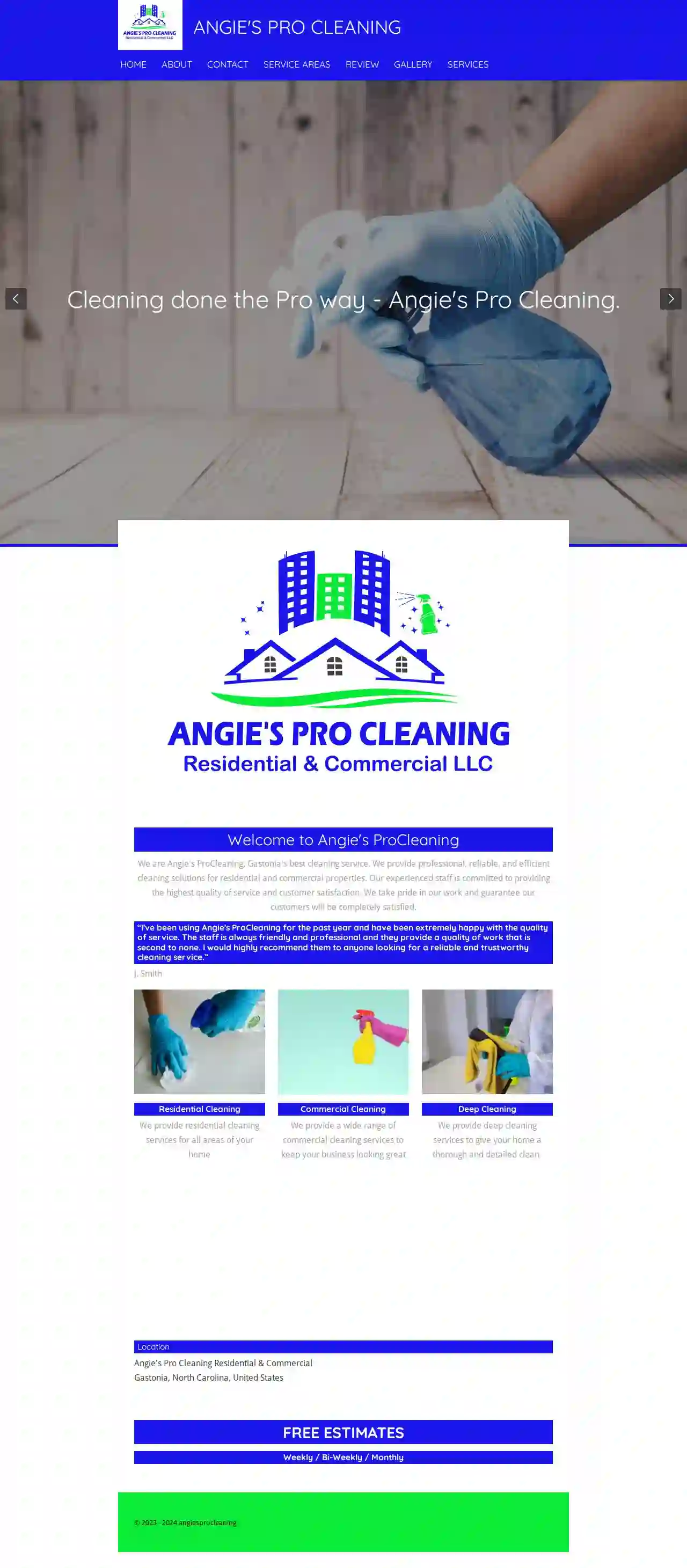 Angie's Pro Cleaning