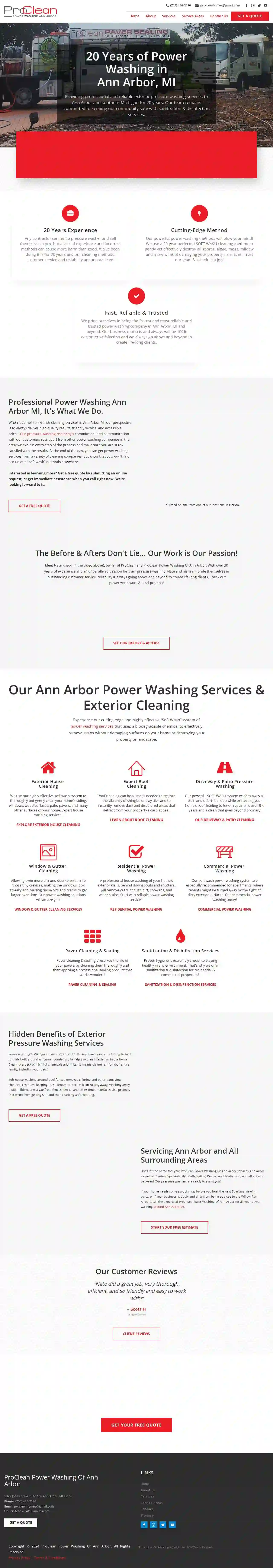 ProClean Power Washing Ann Arbor