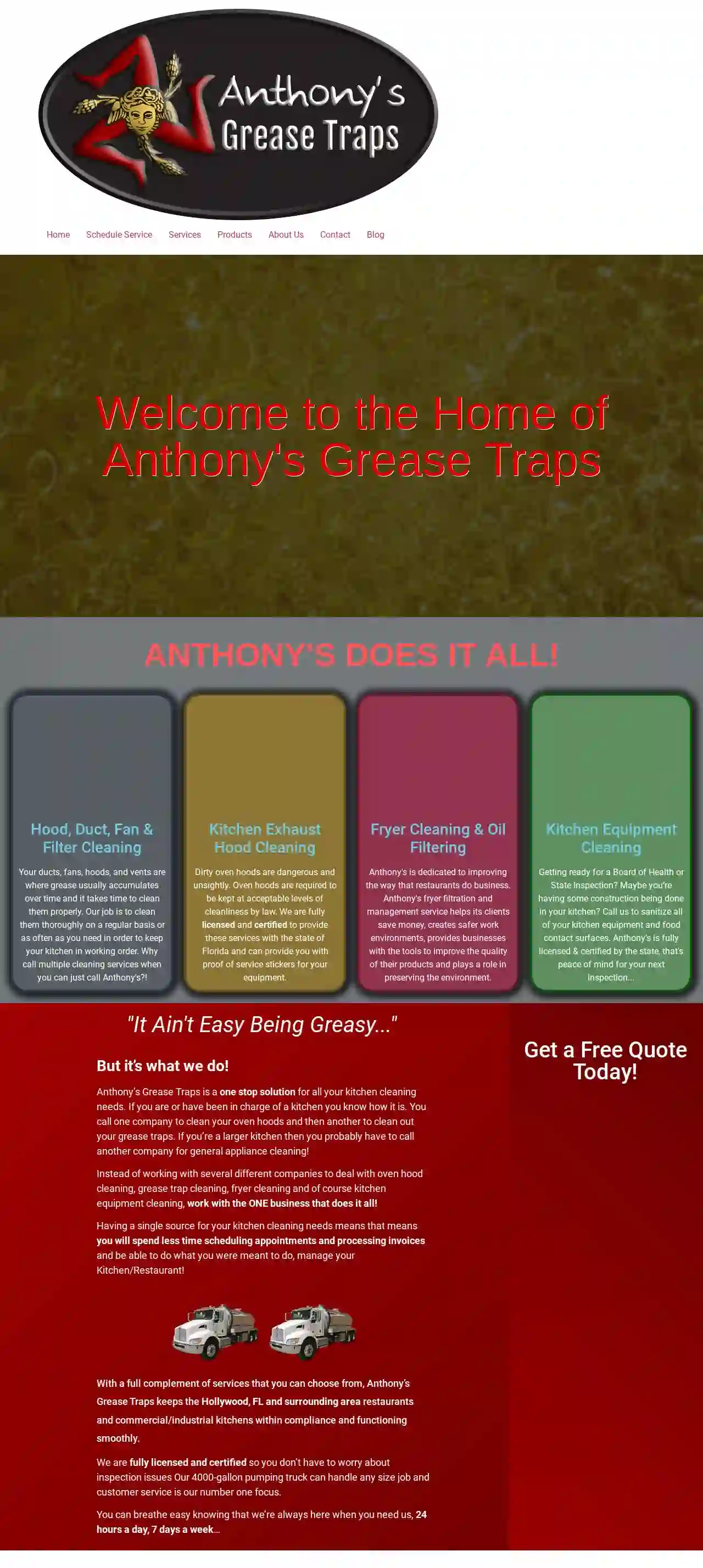 Anthony's Grease Traps